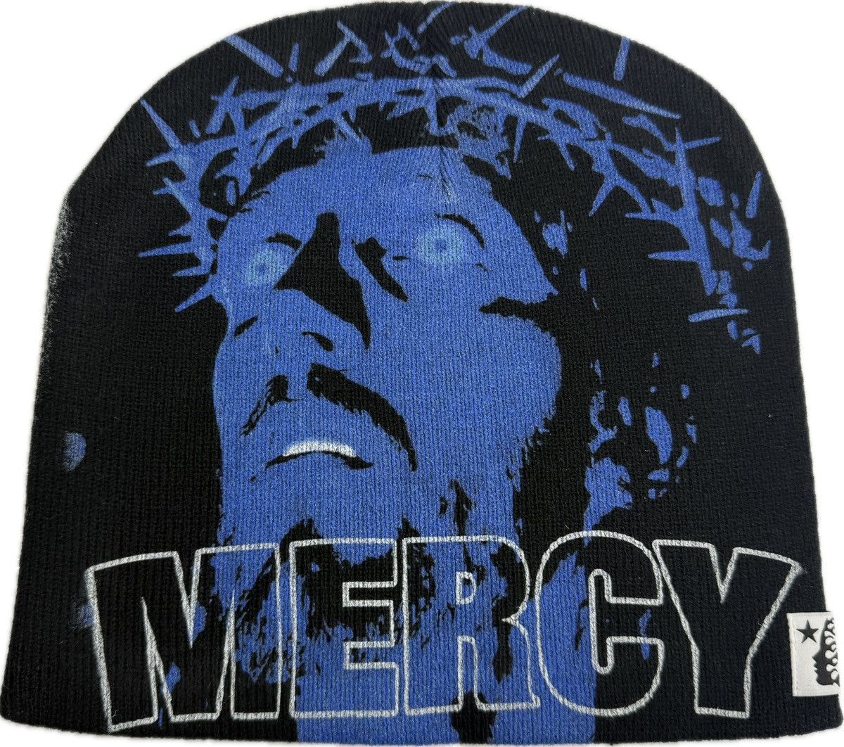 HELLSTAR Hellstar Patch Print Beanie | Grailed