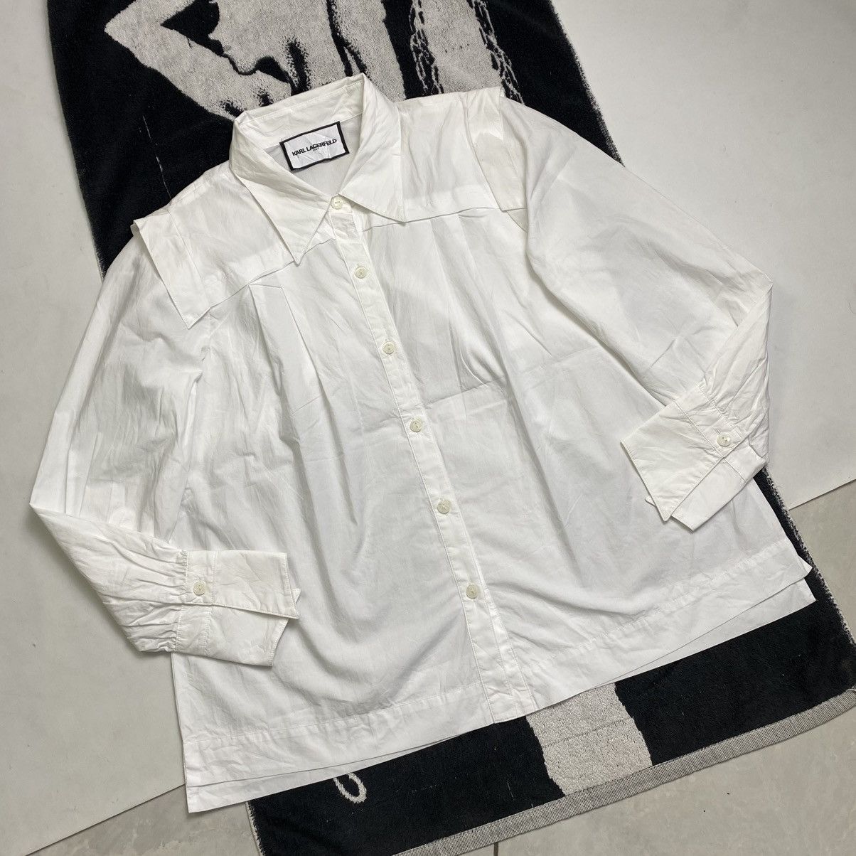 Karl Lagerfeld Karl Lagerfeld Paris button shirt good design Size M / US 6-8 / IT 42-44 - 3 Thumbnail