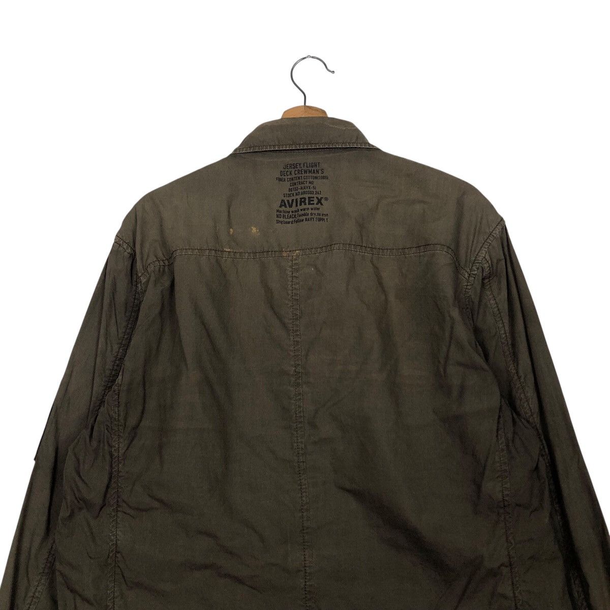 Avirex 📌Vintage Chore Jacket Military Avirex US Navy Us Issue Size US XL / EU 56 / 4 - 9 Thumbnail