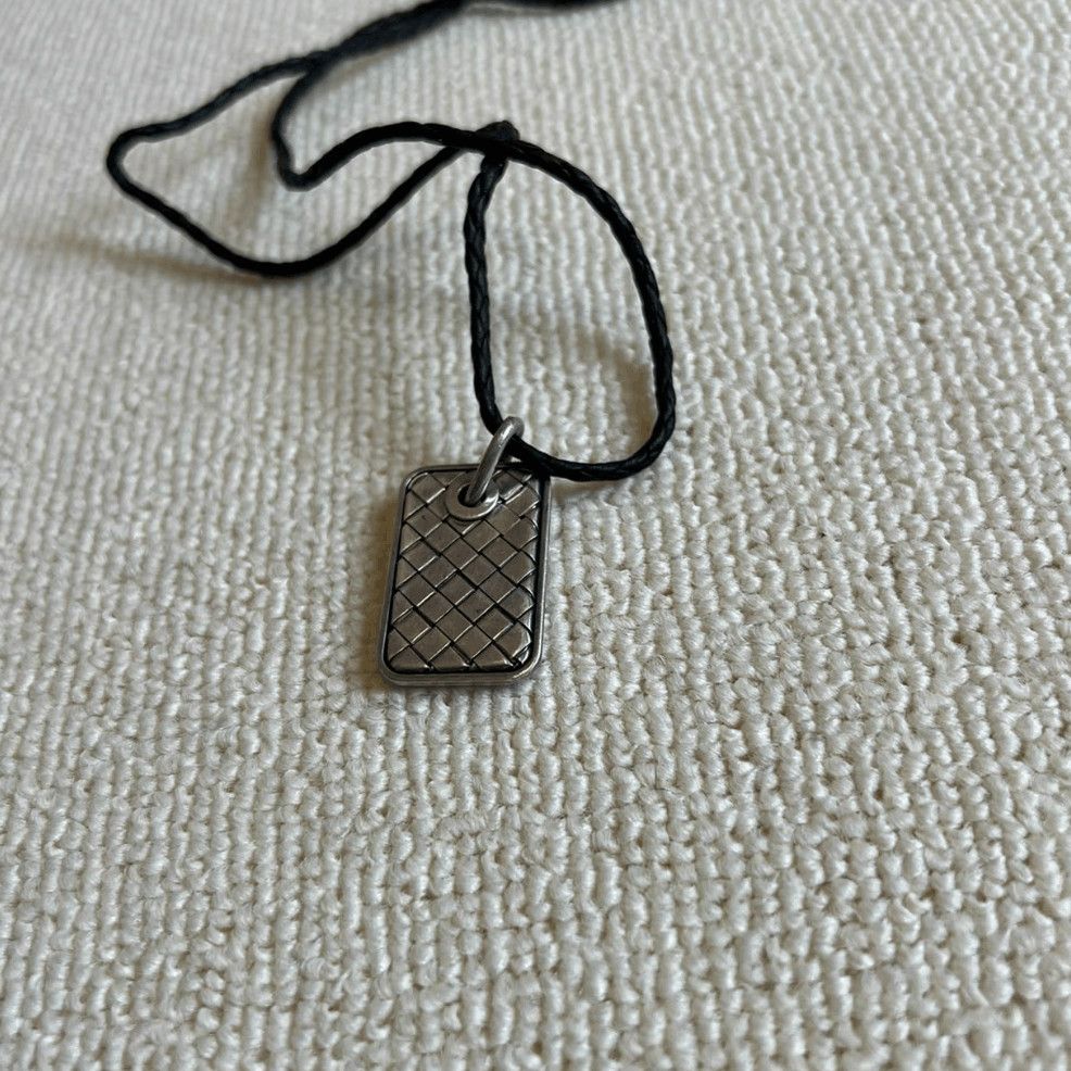 Bottega Veneta Bottega Veneta Woven Patten Necklace-2508 Size ONE SIZE - 2 Thumbnail