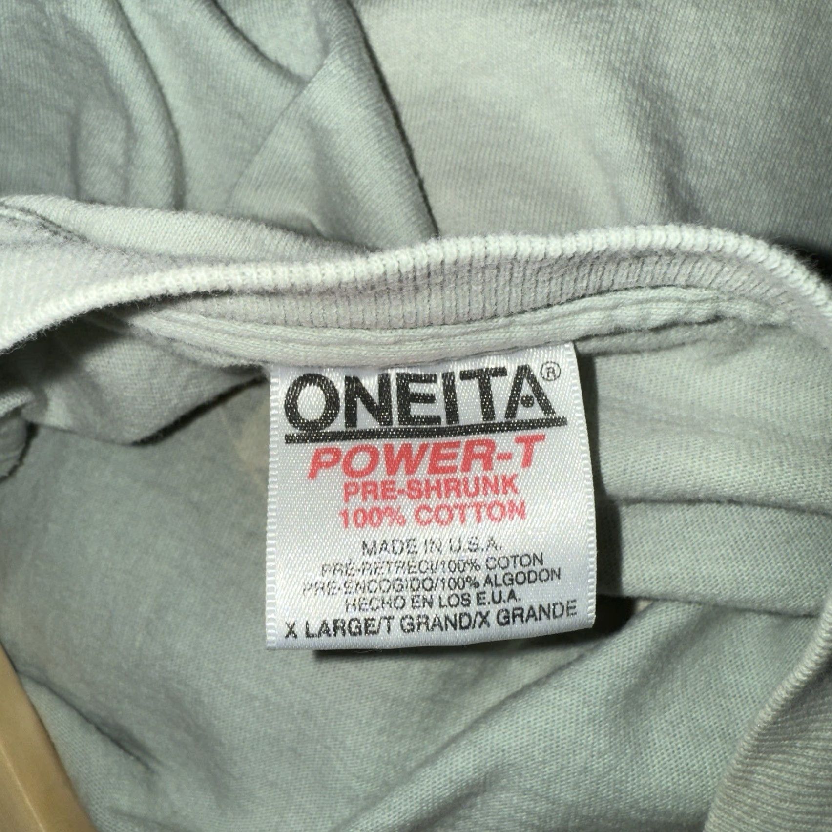 Vintage VINTAGE Oneita Lincoln Park Illinois USA T-Shirt Mens XL Green Single Stitch Size US XL / EU 56 / 4 - 4 Thumbnail