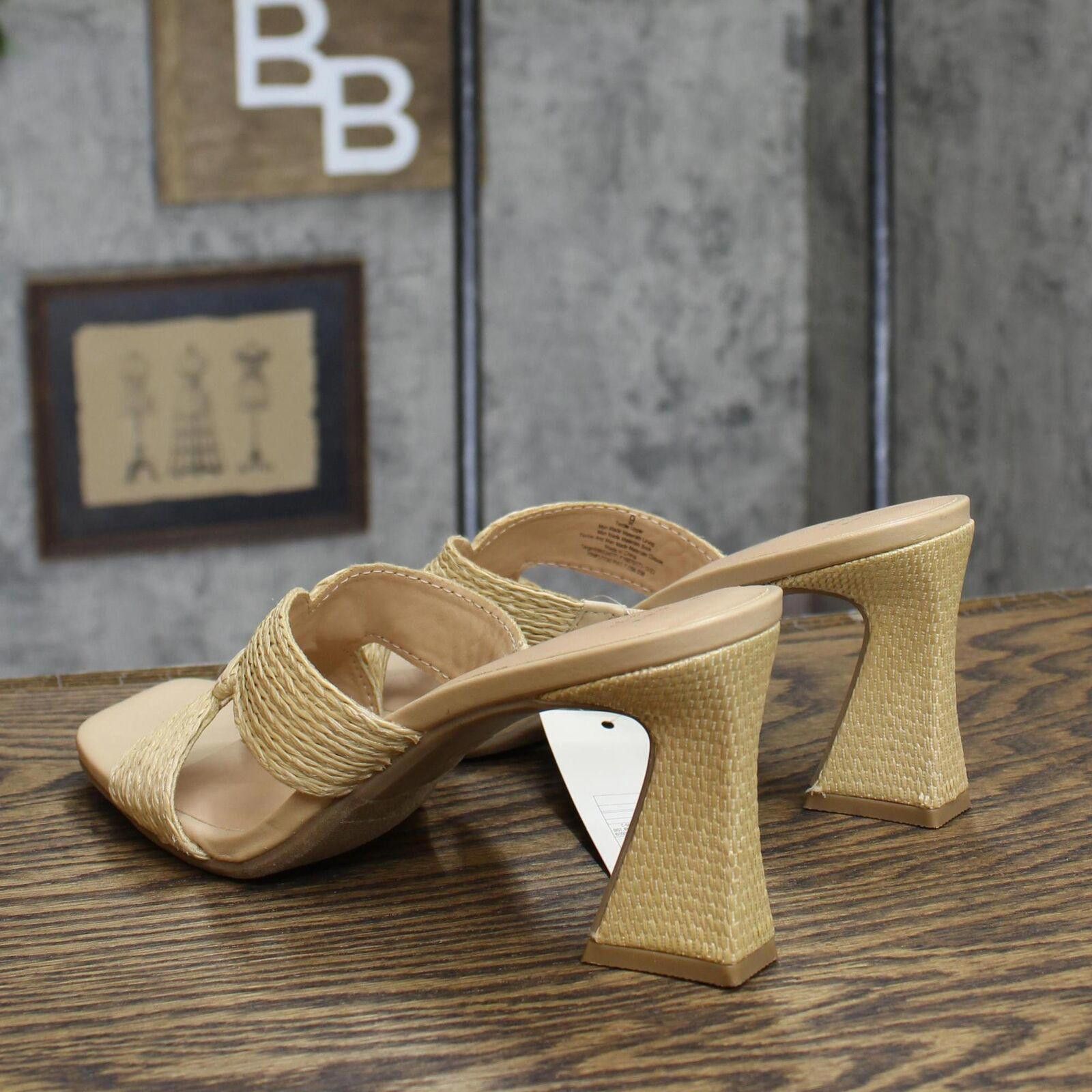 Designer NWT A New Day Mule Heels 89530591 Beige Brown 8.5M 8.5 M Size US 8.5 / IT 38.5 - 2 Thumbnail