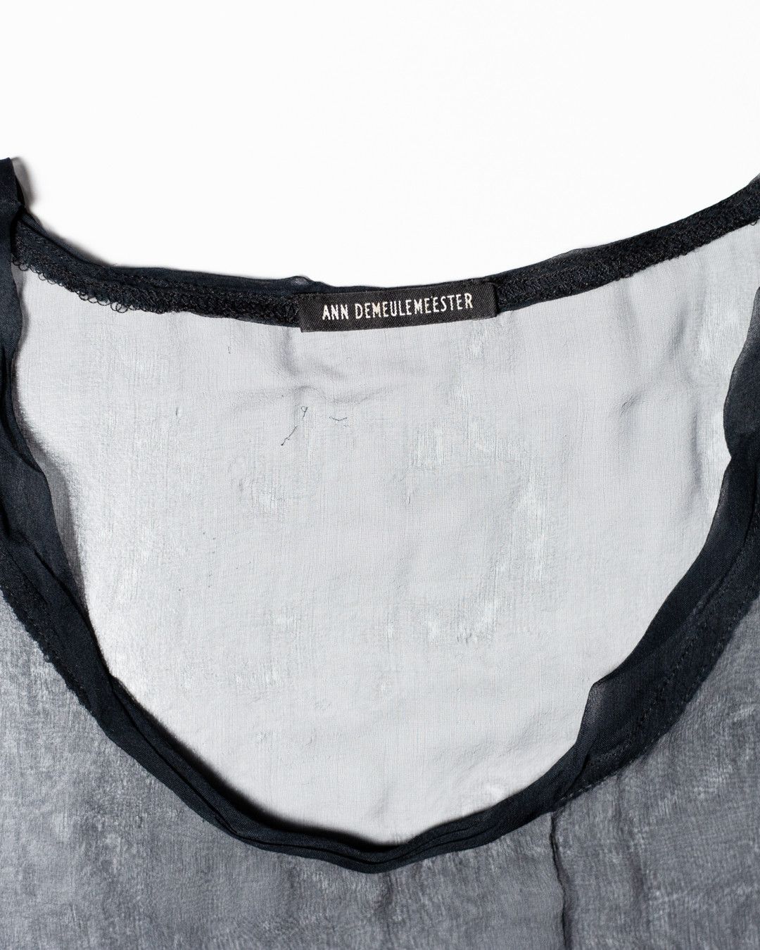 Ann Demeulemeester SS03 Life silk chiffon tank Size US S / EU 44-46 / 1 - 7 Thumbnail