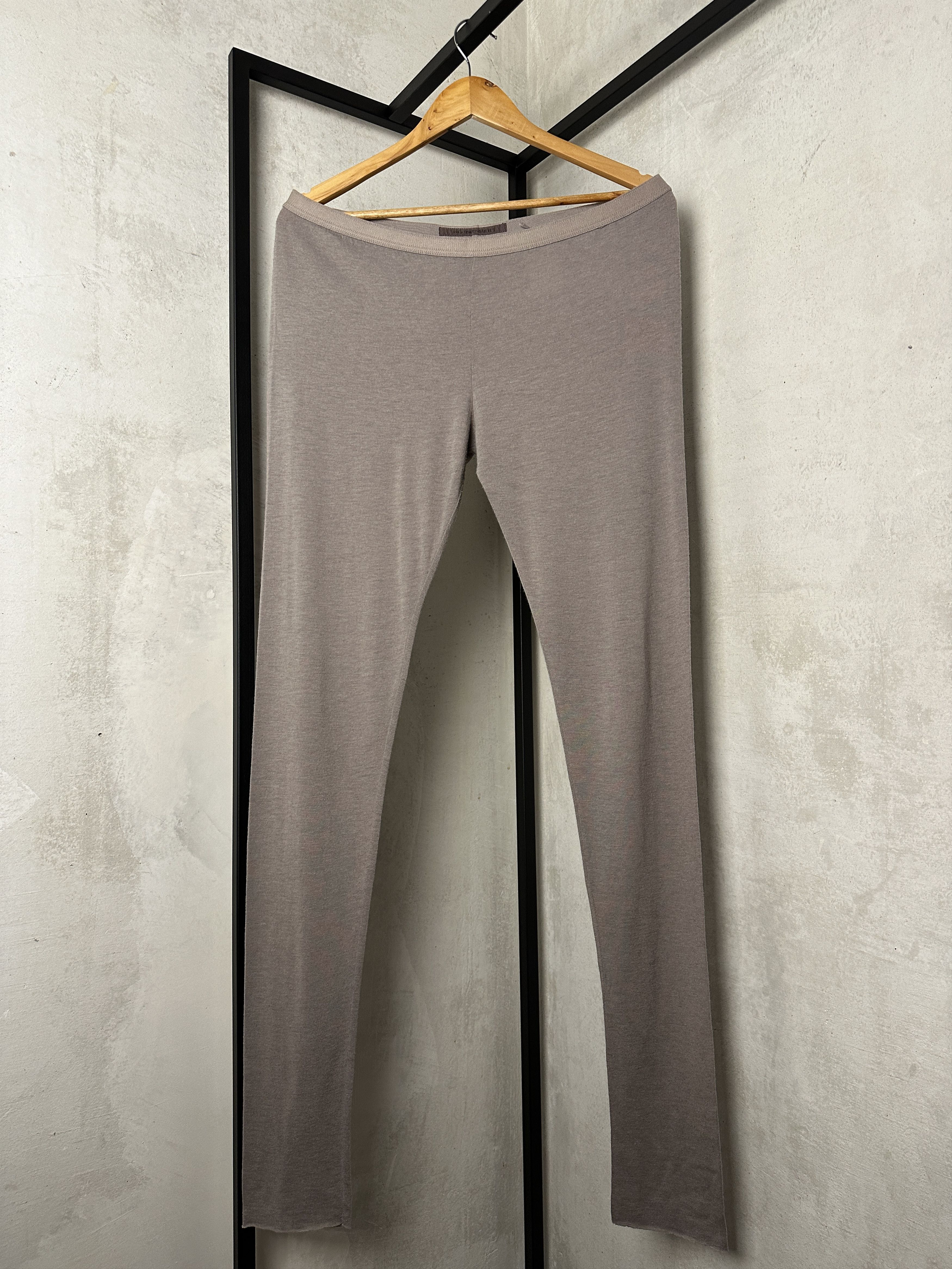 【RICK OWENS LILIES】シルバーメタリック ジャージー レギンス Rick Owens Lilies Clothing: Curated Shirts, Jeans, Shoes