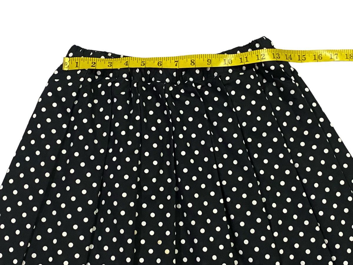 Comme des Garcons Black Black Comme Des Garçons AD2014 Polka Dot Midi Skirt Size 28" / US 6 / IT 42 - 7 Thumbnail