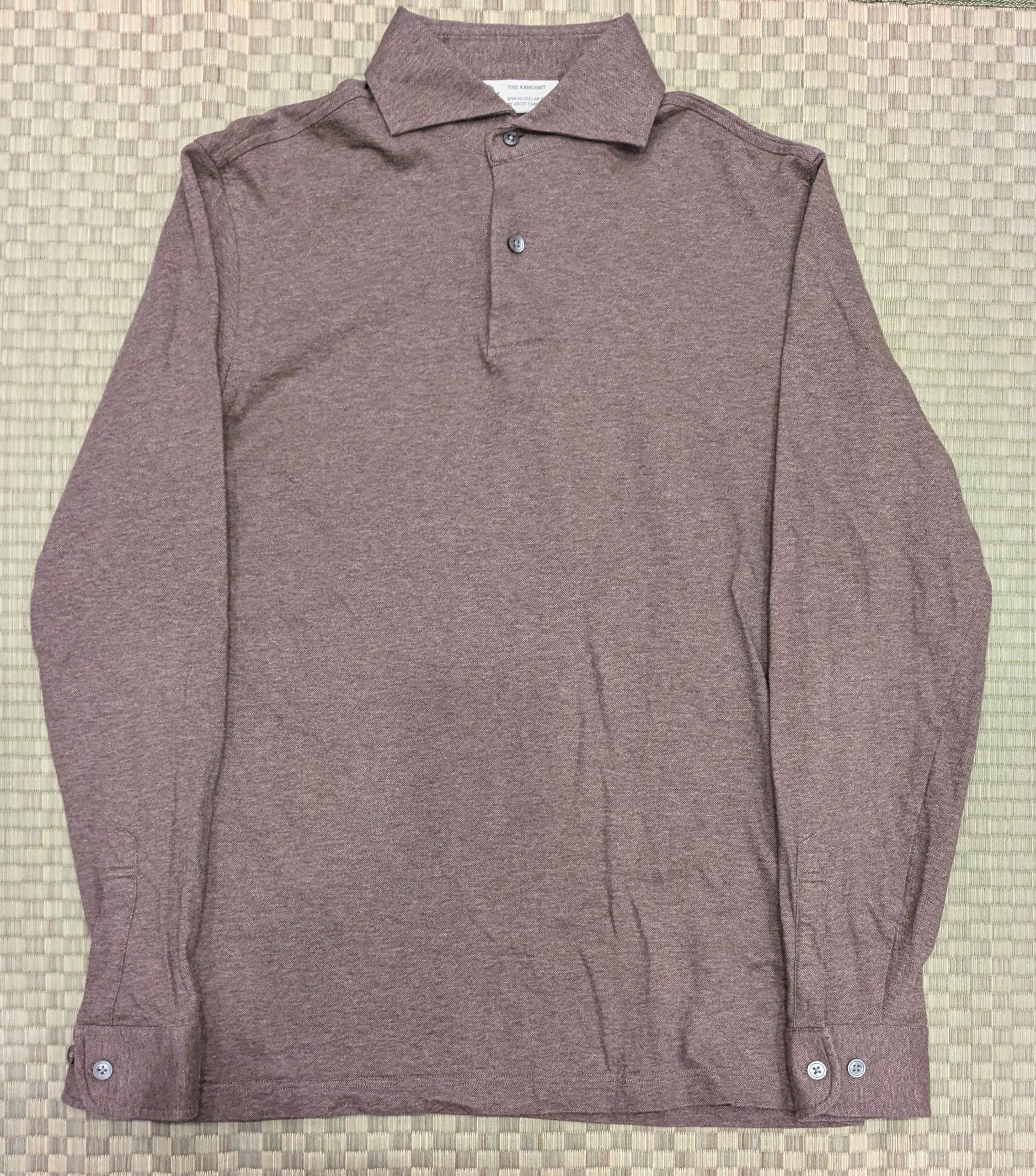 The Armoury The Armoury by Ascot Chang Cotton Cashmere LS Spread Polo Size US S / EU 44-46 / 1 - 1 Thumbnail