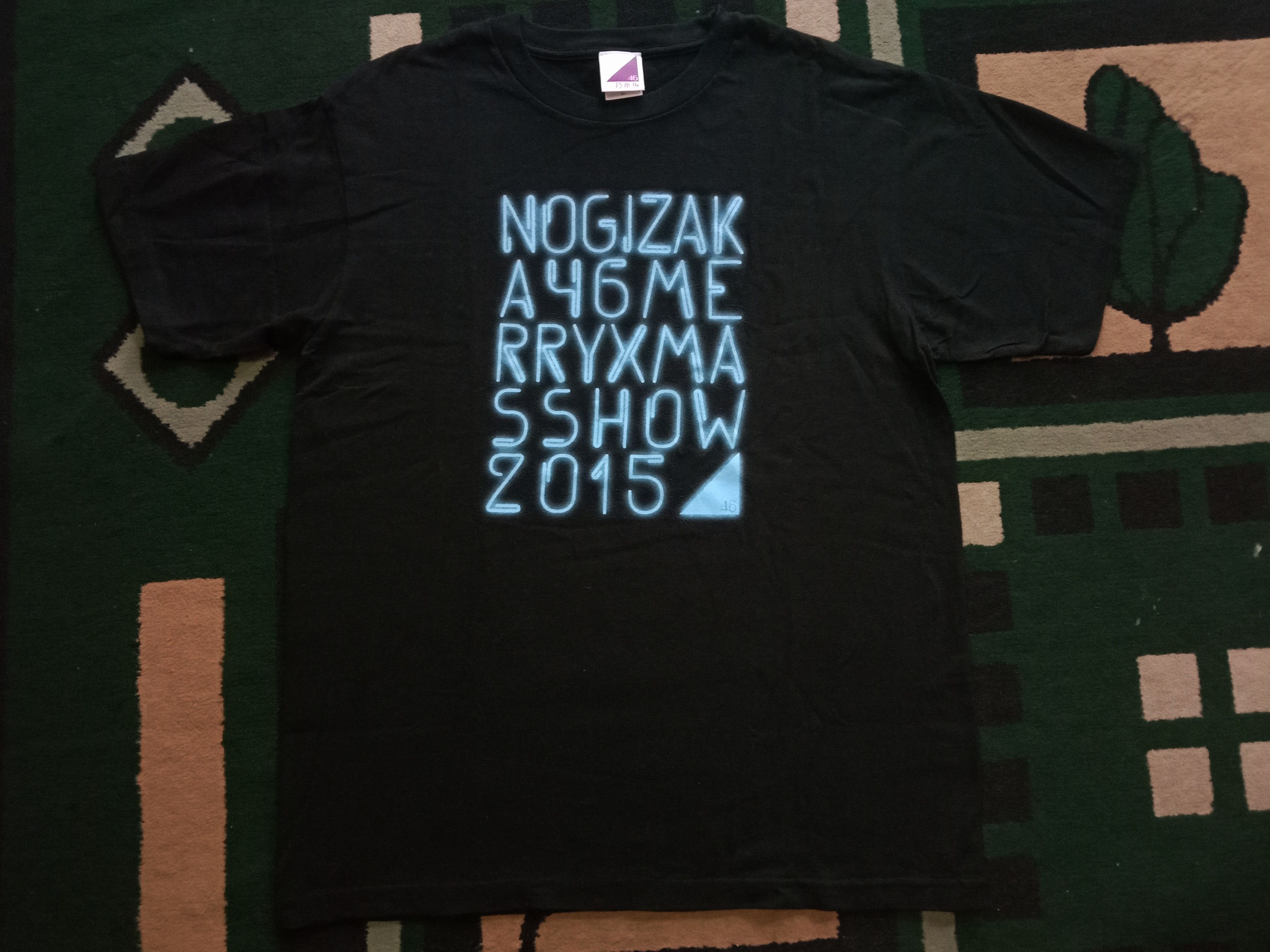 Japanese Brand T-shirt Nogizaka46 Xmas Show 2015 Original Size L Size US L / EU 52-54 / 3 - 1 Thumbnail