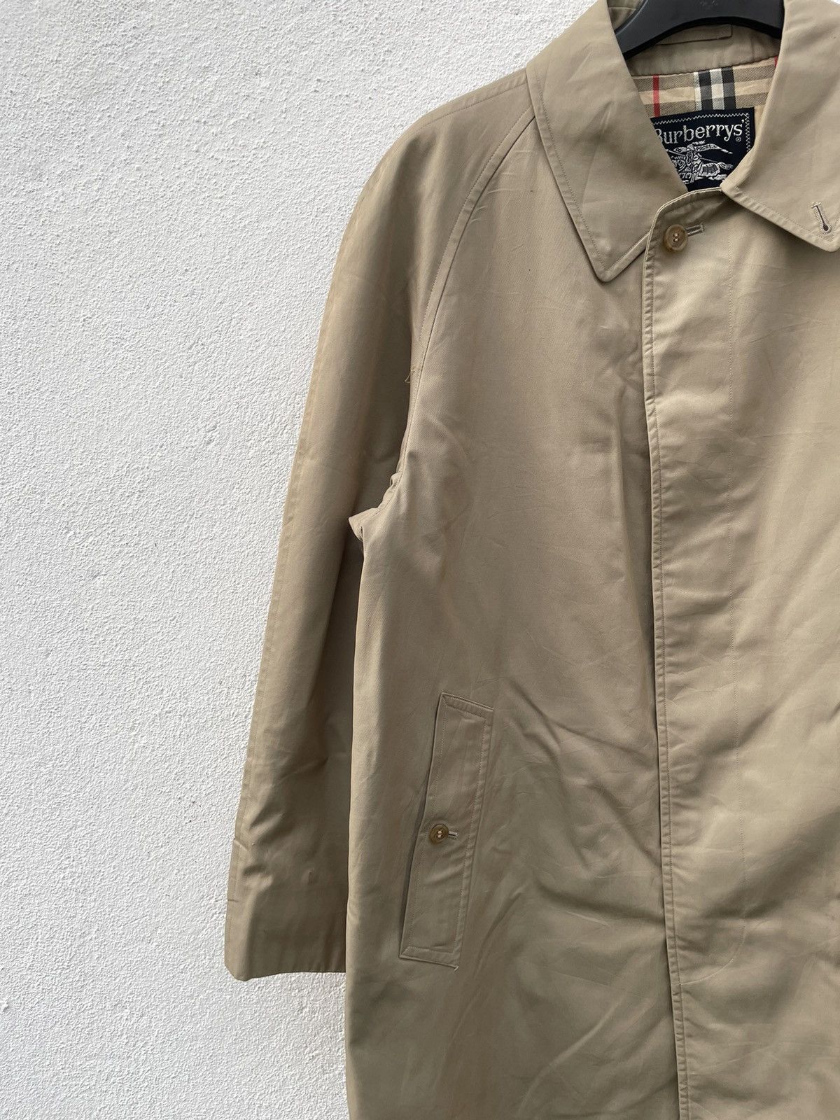 Burberry Prorsum Vintage Burberrys Over Coat Nova Check Lining Size US M / EU 48-50 / 2 - 5 Thumbnail