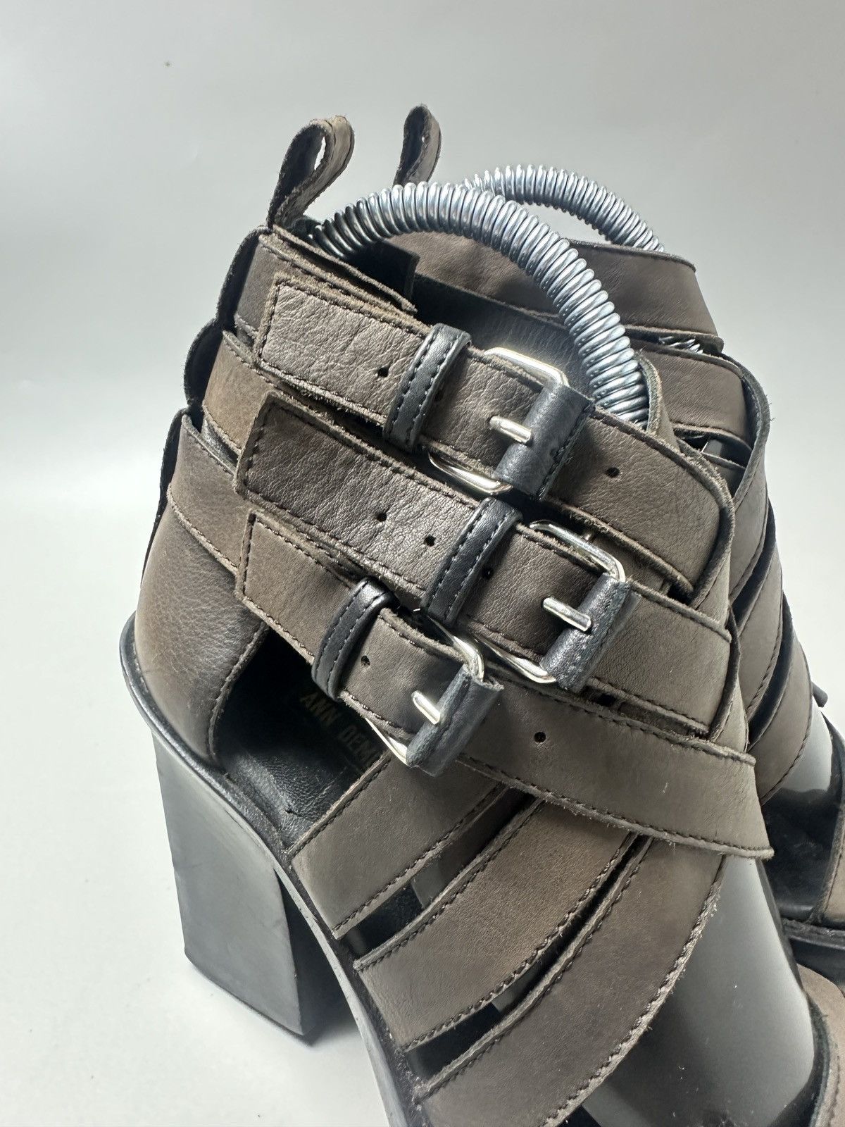 Ann Demeulemeester ANN DEMEULEMEESTER - GLADIATOR SANDAL Size US 5 / IT 35 - 6 Thumbnail