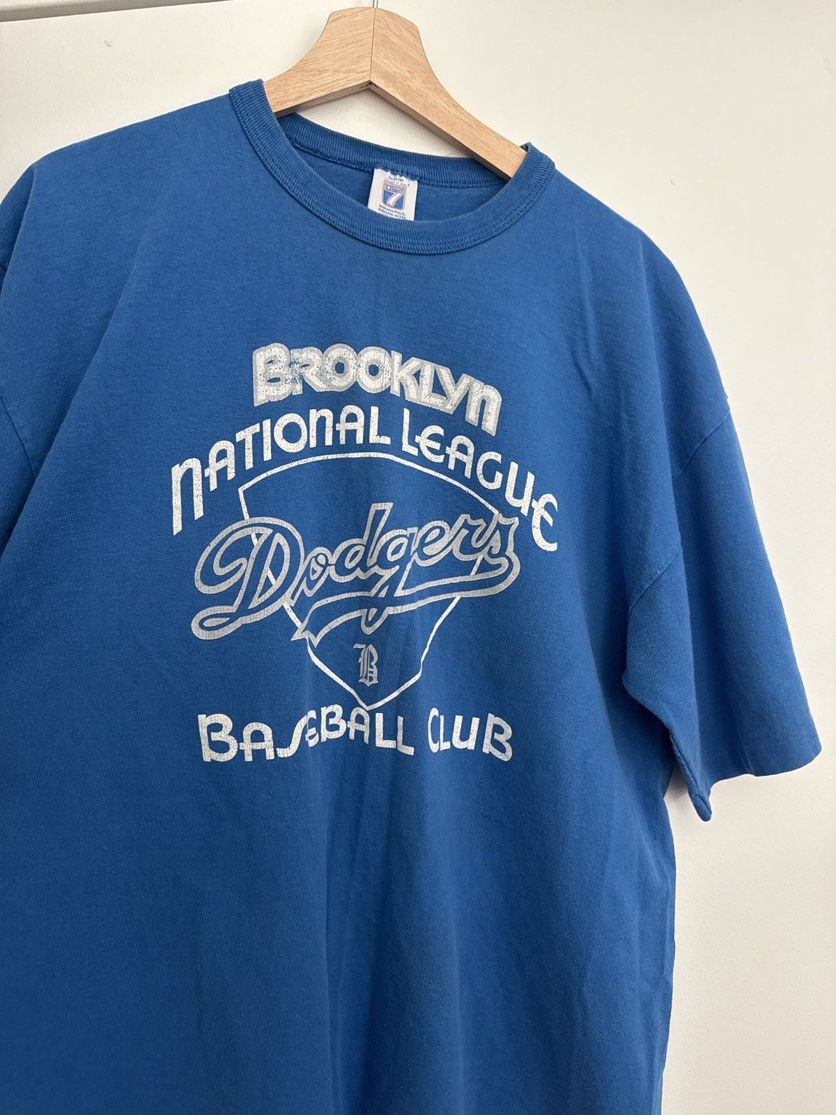 MLB Vintage Brooklyn Dodgers Tee Size US XL / EU 56 / 4 - 4 Thumbnail