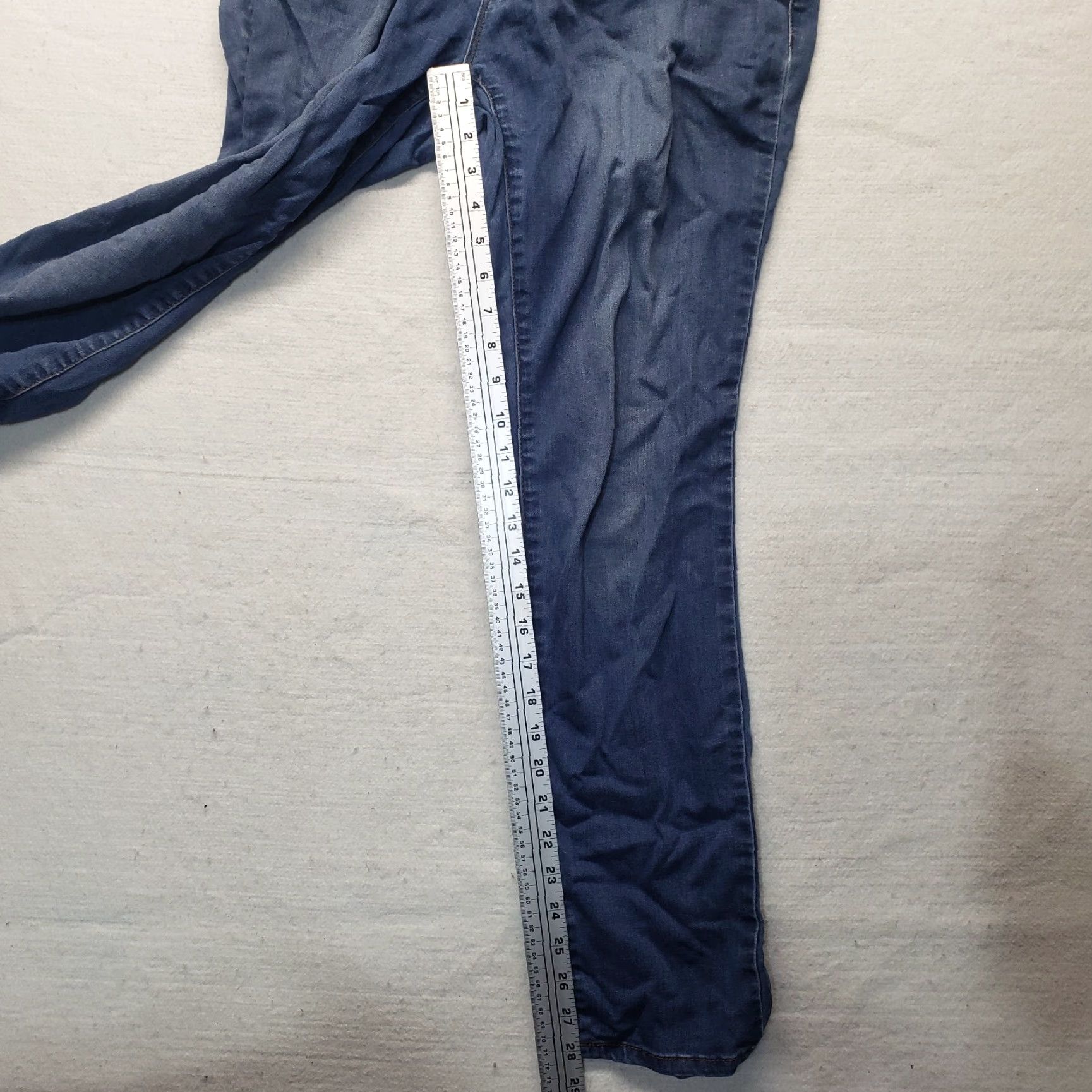 Faded Glory Faded Glory Jeans Denim 5 Pocket Dark Wash Women Adult 8A Jeans Slimming Stretch Size 30" / US 8 / IT 44 - 6 Thumbnail