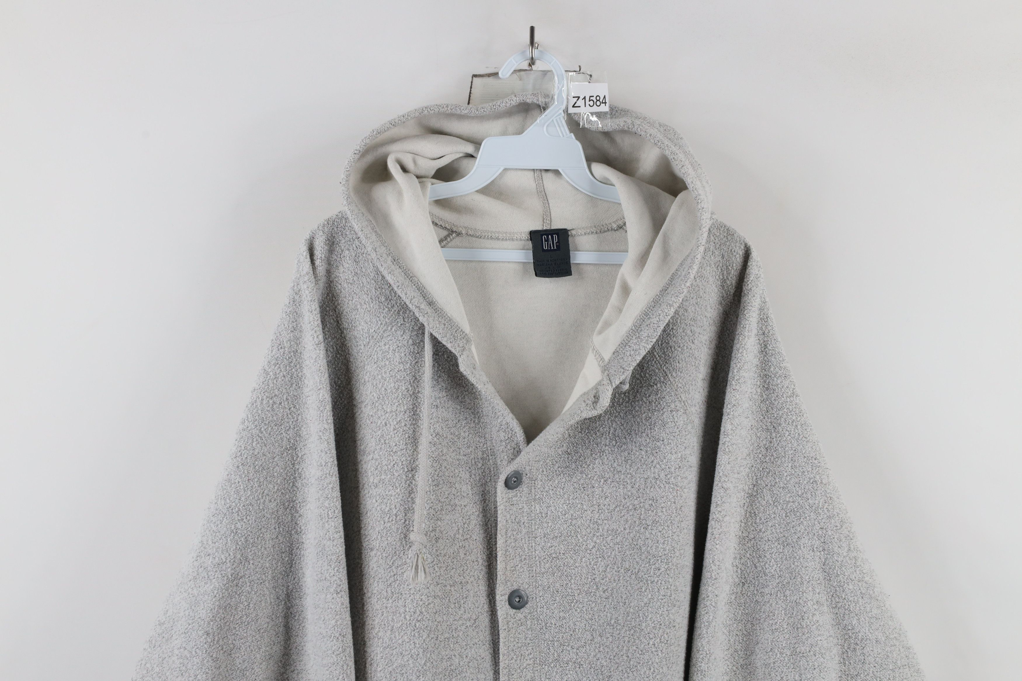 90s old gap　スウェット　gray made in USA S*I様 90s OLD GAP 前V スウェット ブランク 無地 グレー サイ