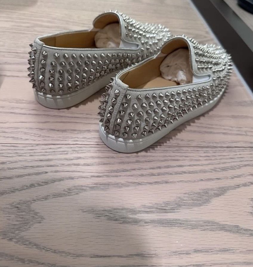 Christian Louboutin Christian Louboutin sneakers slip on red-soled shoes Size US 6 / EU 39 - 3 Thumbnail