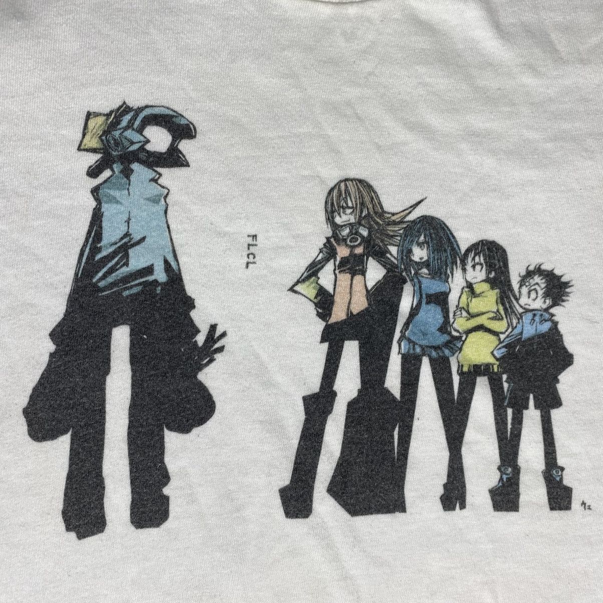 Anime Rare Fooly Cooly FLCL Anime Manga vintage Shirt Size US XL / EU 56 / 4 - 3 Thumbnail