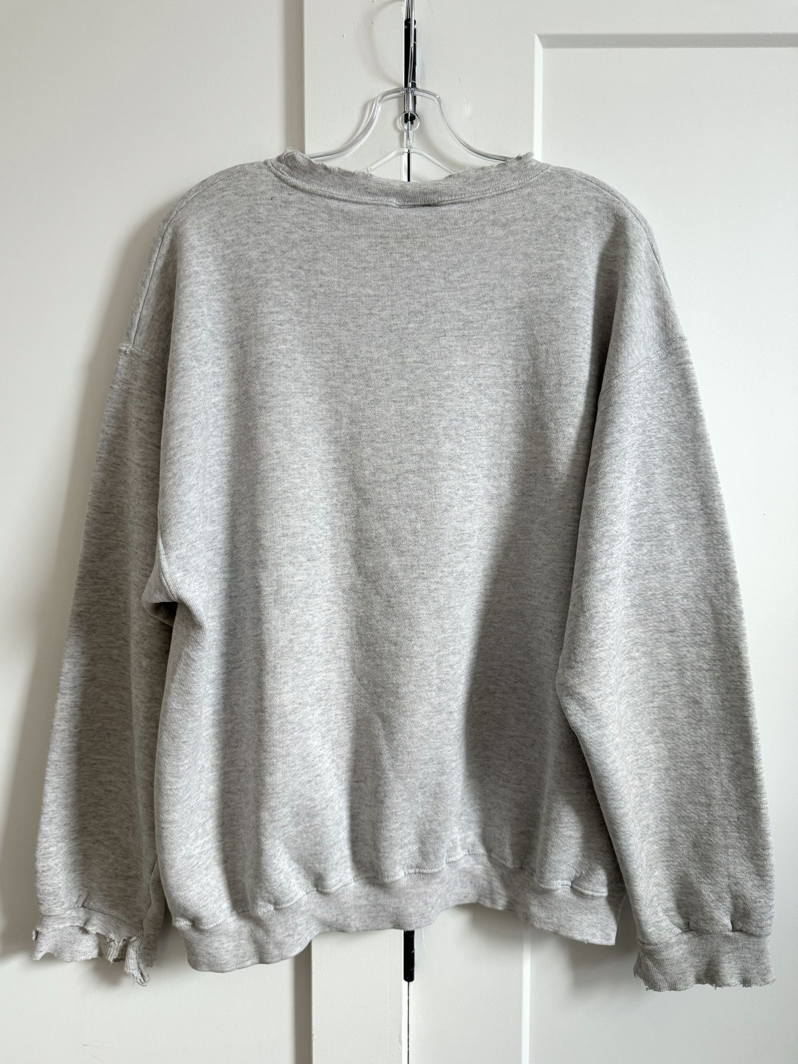 Other Vintage Nebraska Distressed Grey College Crewneck Size US L / EU 52-54 / 3 - 7 Thumbnail