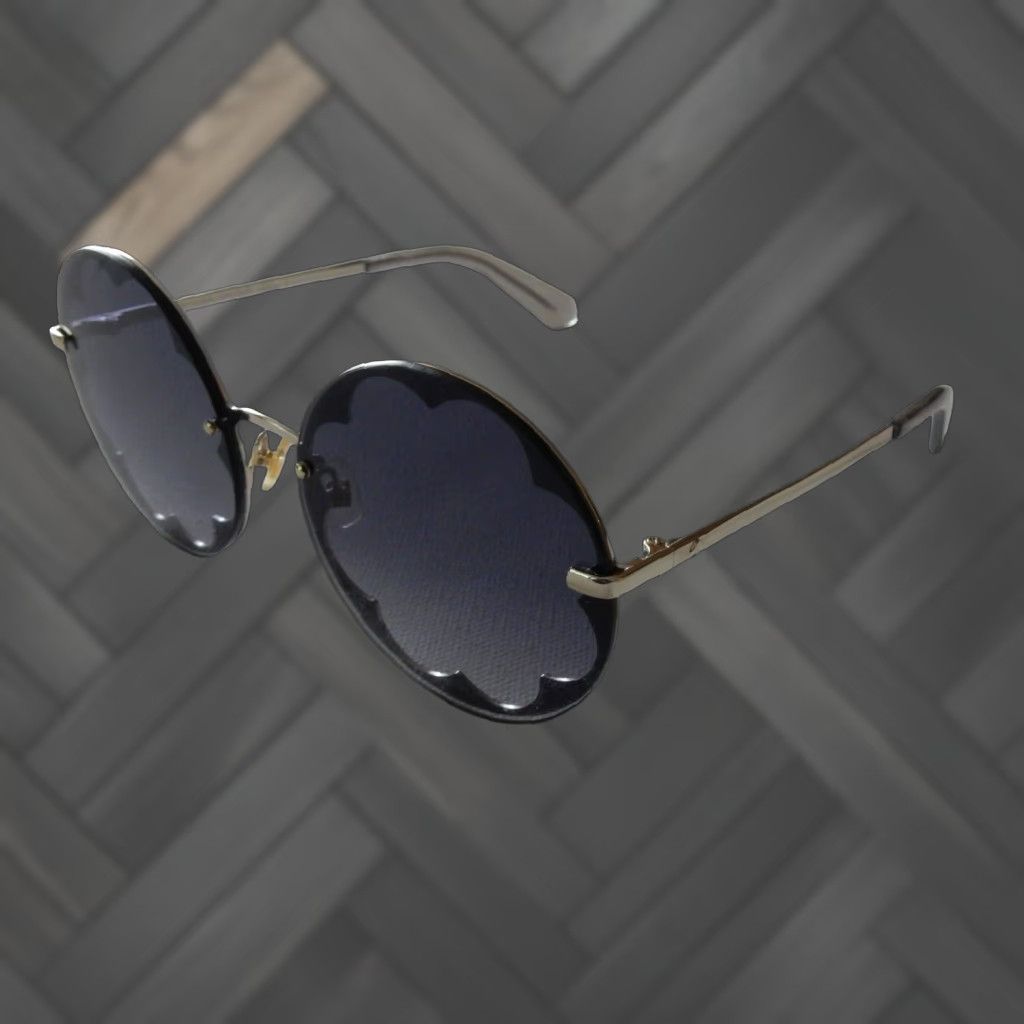 Vintage Kate Spade Sunglasses Women Silver 59mm Fly Shutter Classic Fashion Accessories Size ONE SIZE - 1 Thumbnail