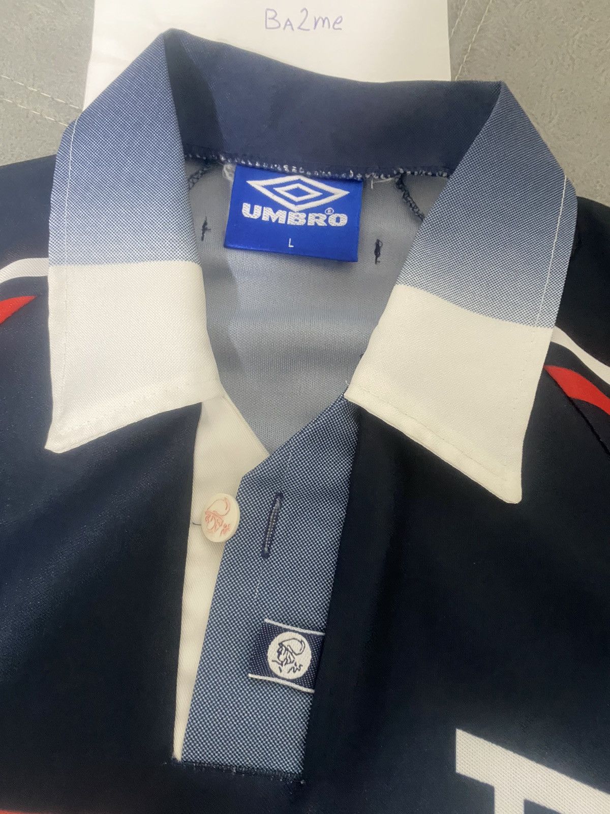 Umbro × Vintage Umbro Ajax 1997/1998 Vintage Soccer Jersey Jersey (Rare) Size US L / EU 52-54 / 3 - 6 Thumbnail