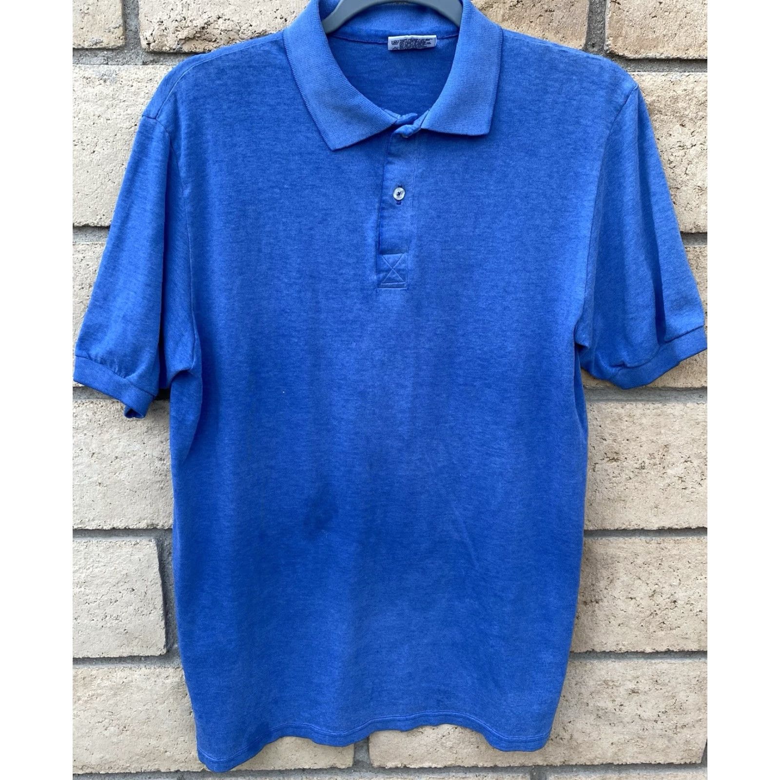 Vintage VINTAGE Stedman Polo Shirt Graphic Western Cowboy Horse L Men’s Blue Cotton Blend Size L Size US L / EU 52-54 / 3 - 7 Thumbnail