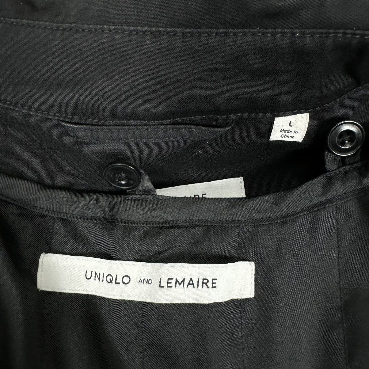 Lemaire × Uniqlo ❄️LEMAIRE X UNIQLO TRENCH COAT FISHTAIL JACKET Size US L / EU 52-54 / 3 - 8 Thumbnail