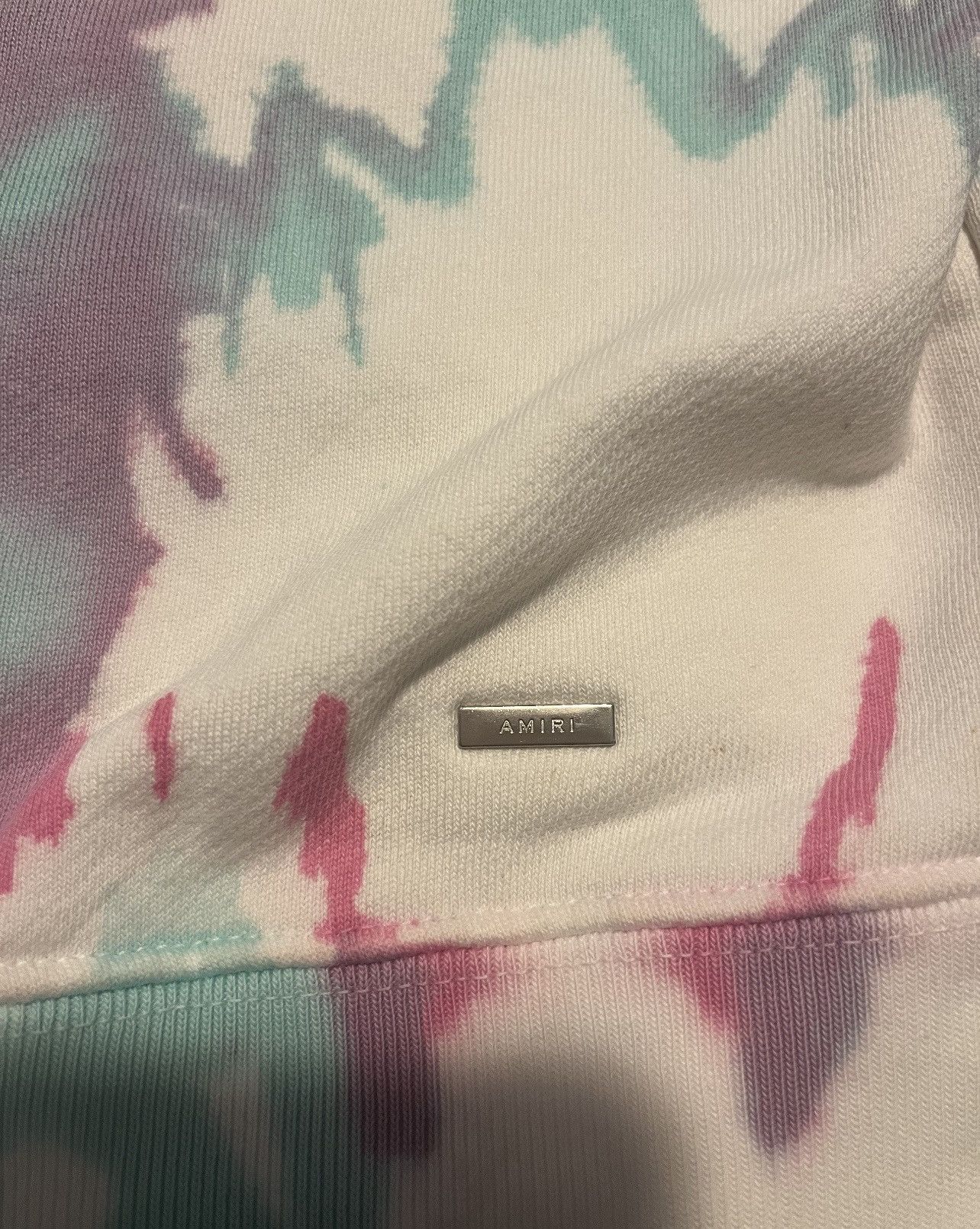 Amiri Amiri Logo Tie Die Hoodie Size US M / EU 48-50 / 2 - 2 Thumbnail