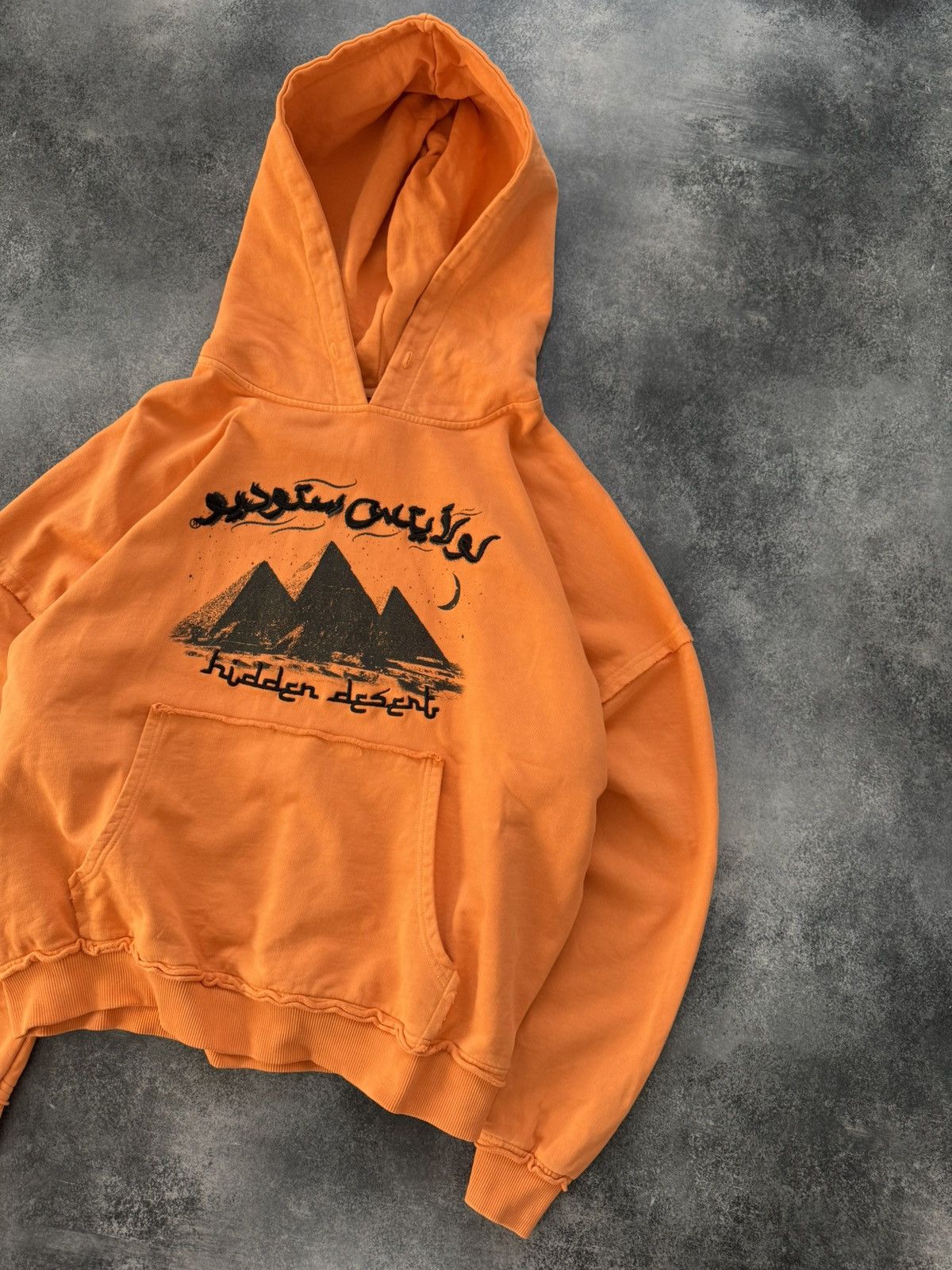 Low Light Studios Low Lights Oversized Baggy Hoodie Y2K Embroidered Logo RAP Size US L / EU 52-54 / 3 - 3 Thumbnail