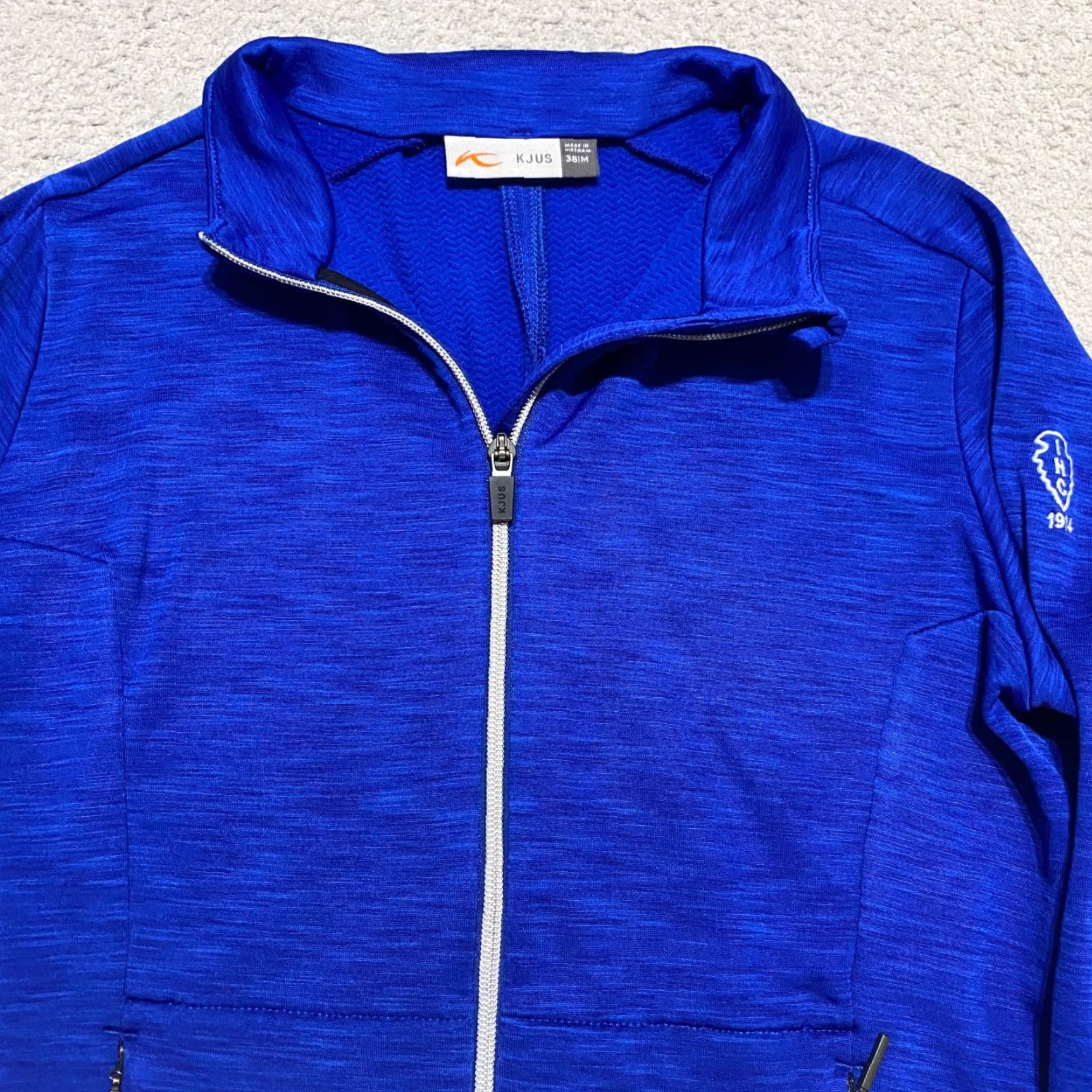 KJUS Kjus Womens Sweatshirt Jacket Blue Full Zip Long Sleeve Golf Pockets M Size M / US 6-8 / IT 42-44 - 6 Thumbnail