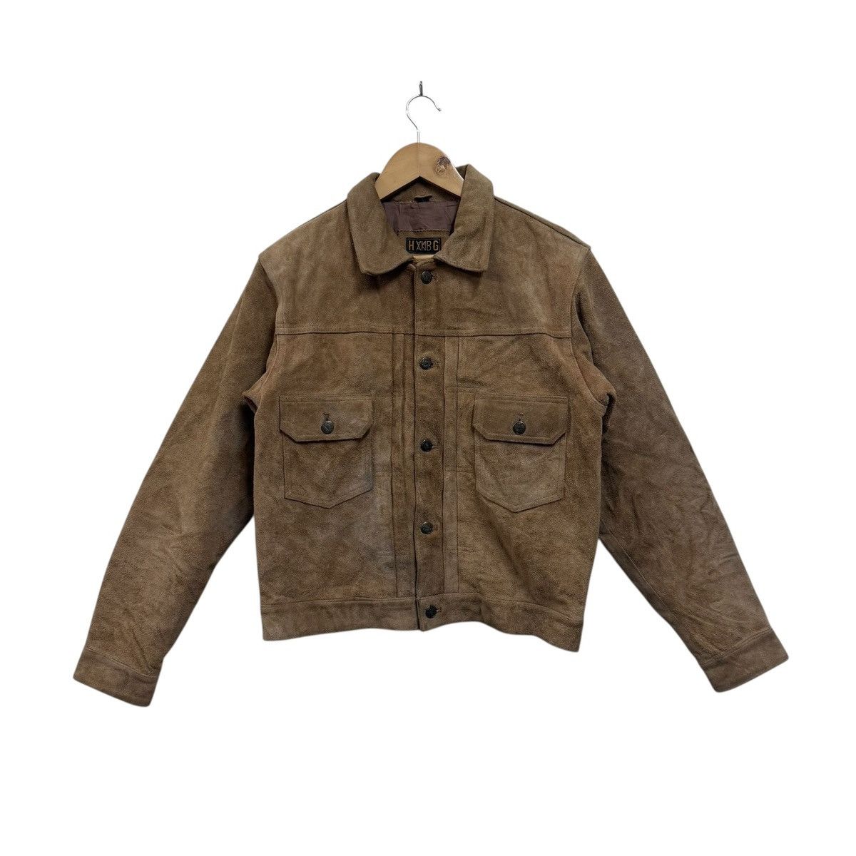 RRL Ralph Lauren H And G Type A2 Leather Biker Jacket HandG Size US M / EU 48-50 / 2 - 1 Thumbnail