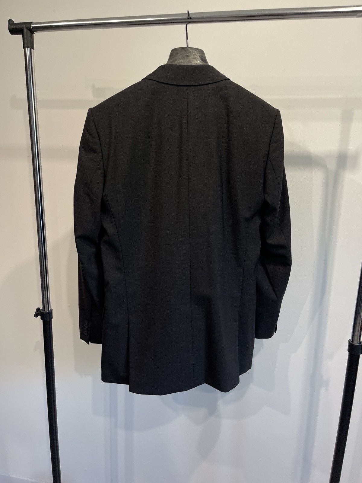 Hugo × Hugo Boss × Vintage Hugo boss classic jacket blazer dark grey 36R Size 36R - 3 Thumbnail