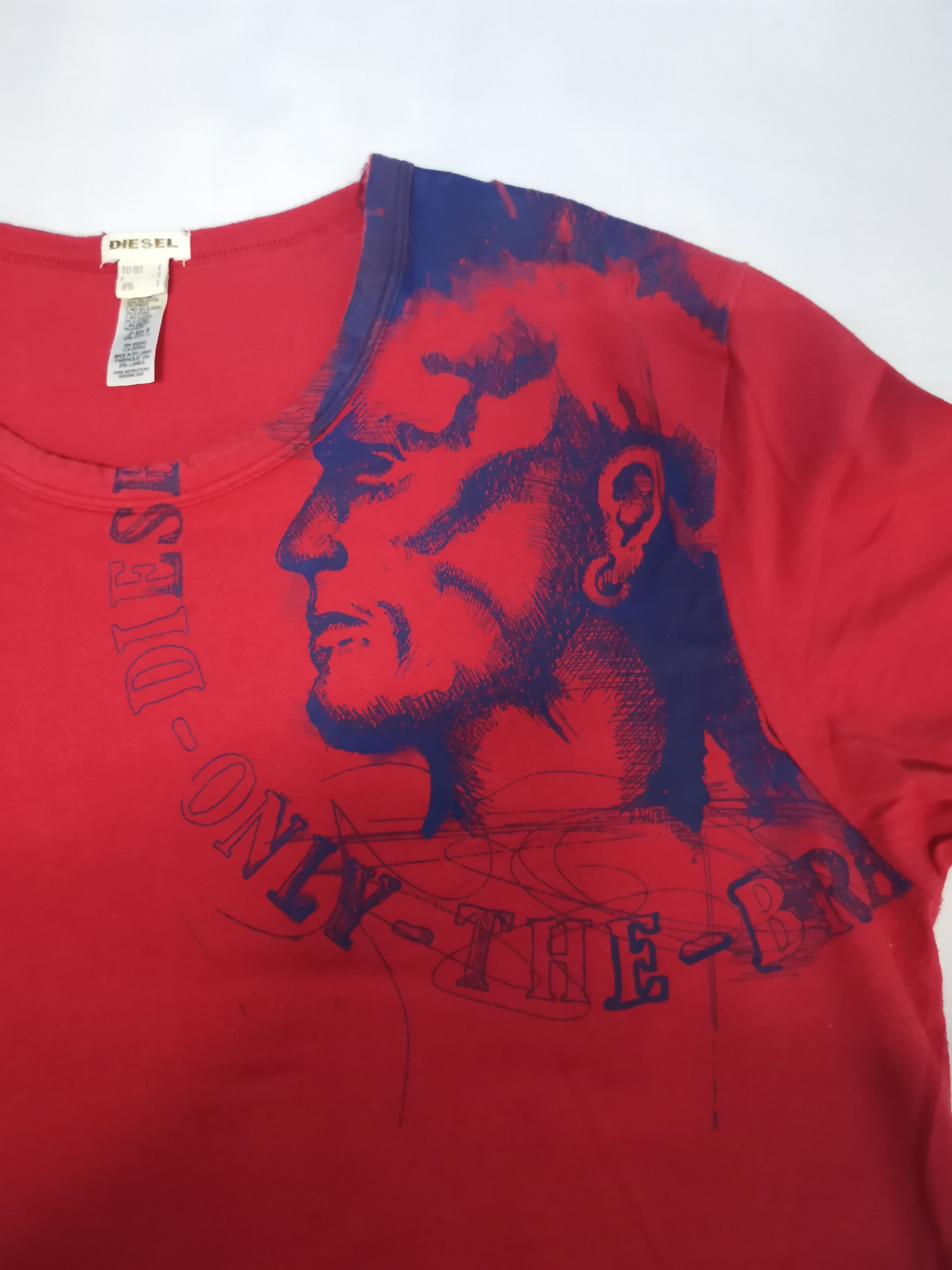 Diesel Vintage Diesel Mohawk Punk Seditionaries Tee Streetwear Size US M / EU 48-50 / 2 - 1 Thumbnail