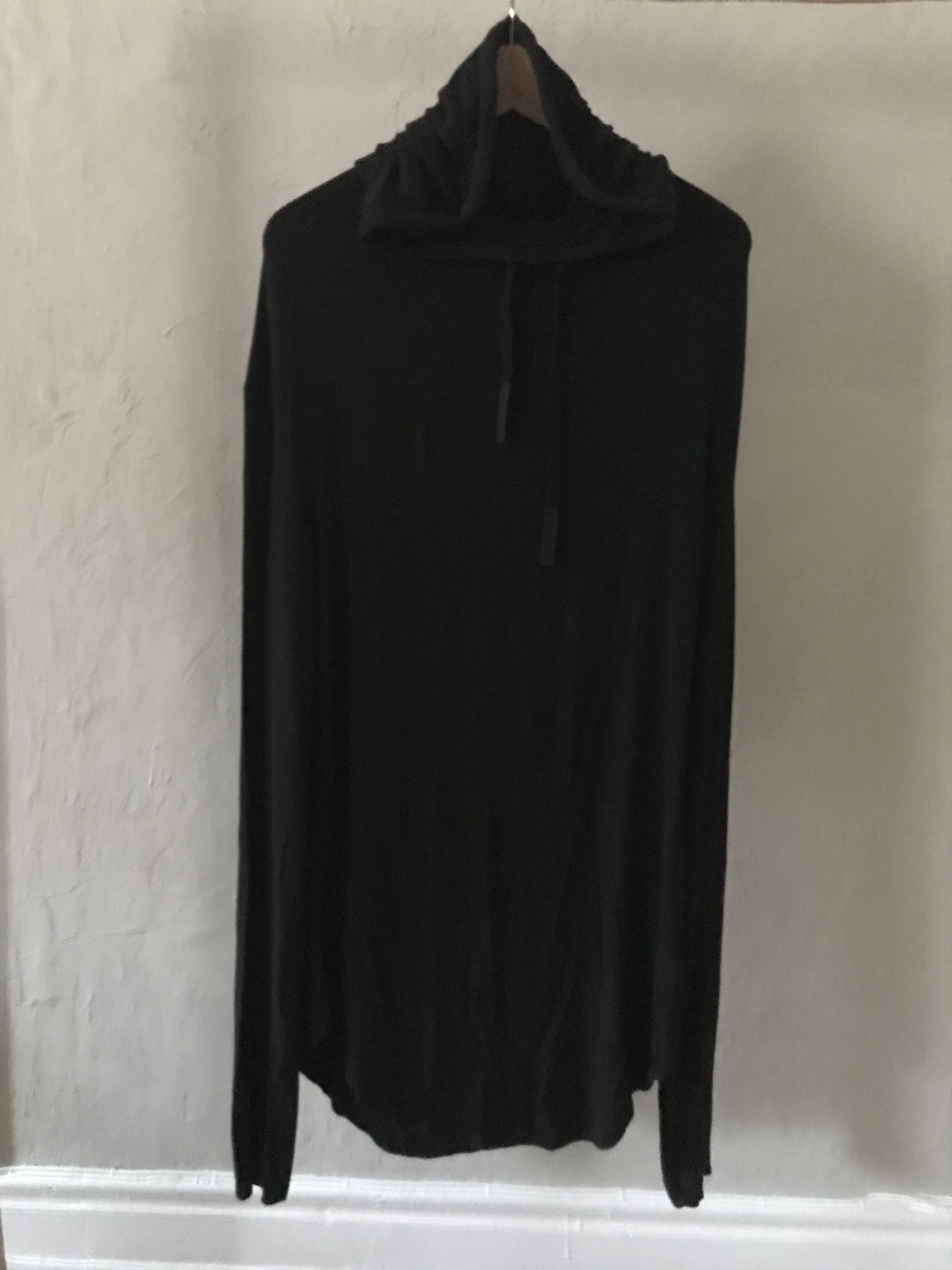 Lost & Found Ria Dunn Lost & Found Ria Dunn long, thin, draped hoodie, M, black Size US M / EU 48-50 / 2 - 1 Thumbnail