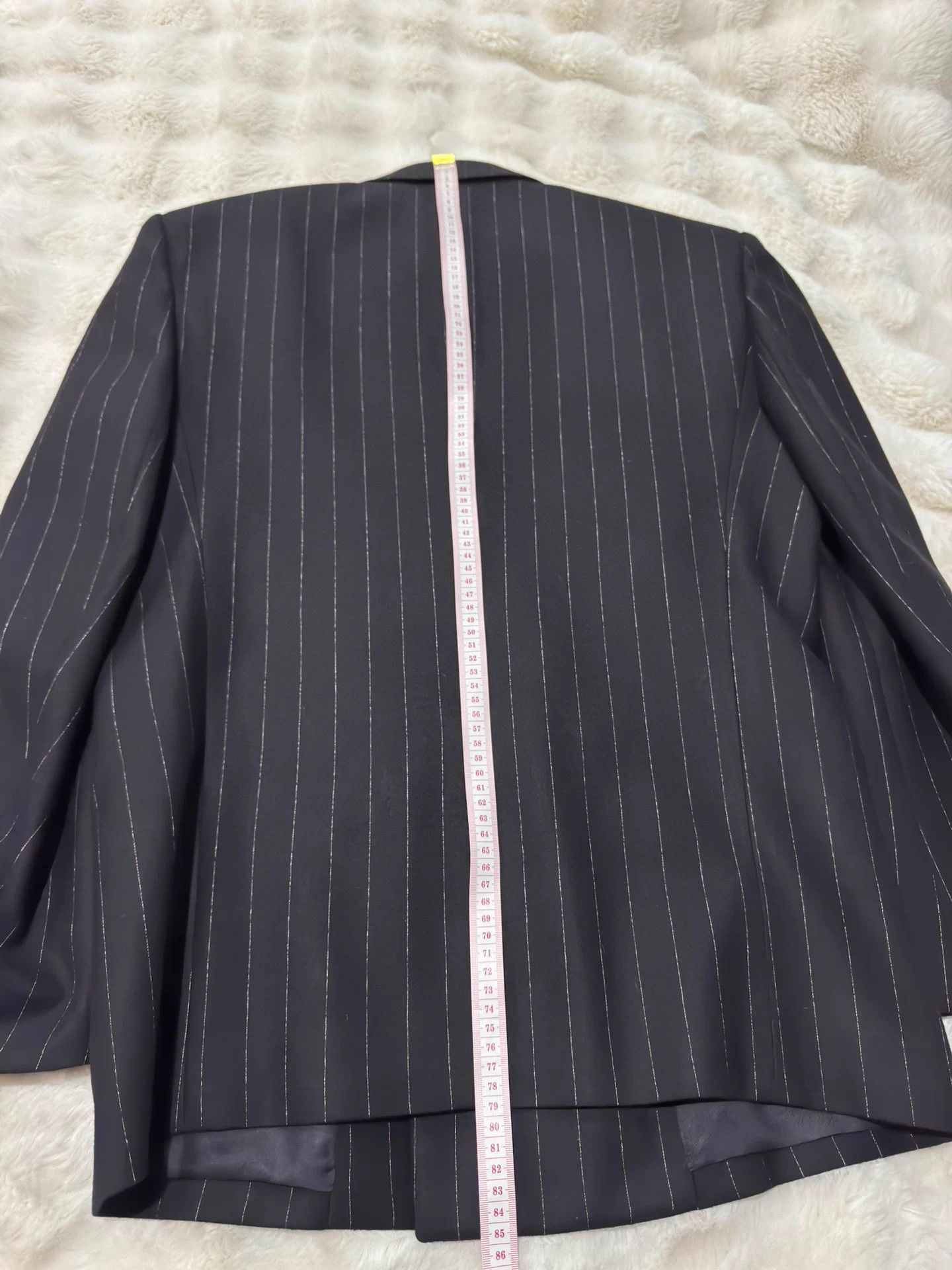 Saint Laurent Paris Saint Laurent SLP24 Double-Breasted Suit 50 Black NEW Size 50R - 9 Thumbnail