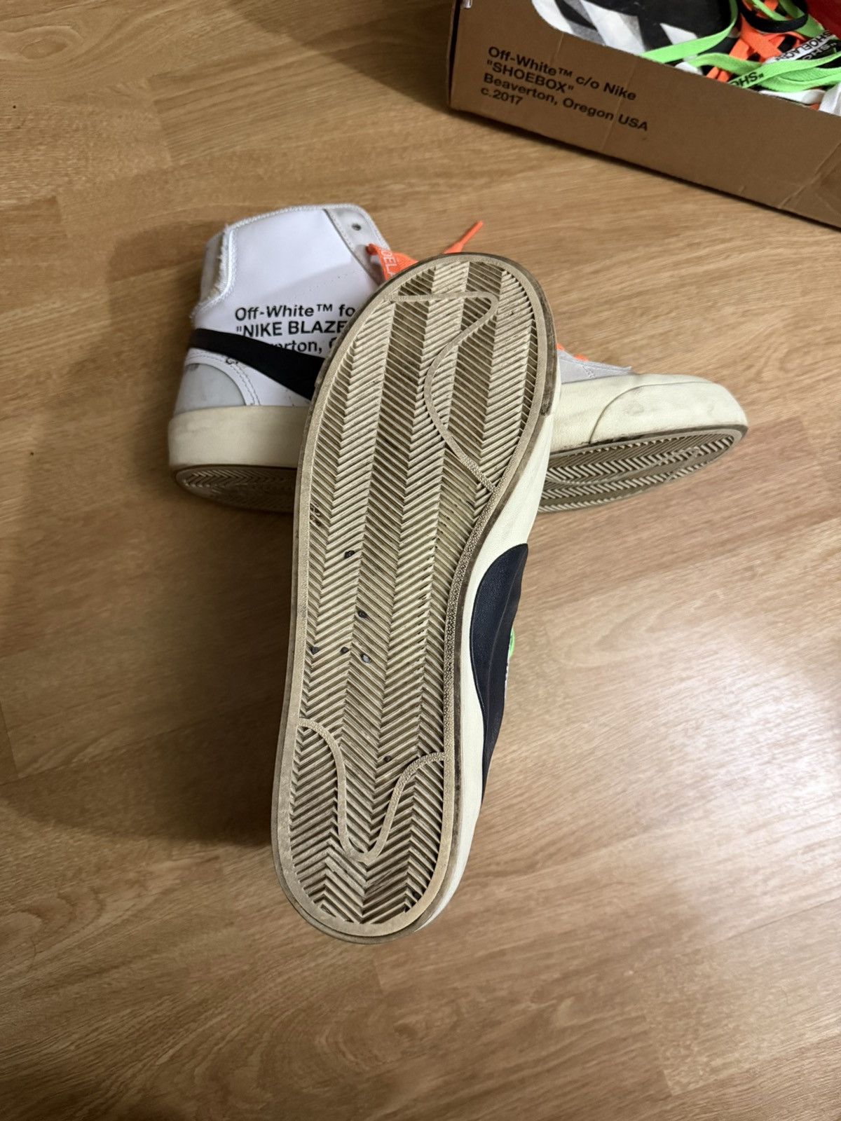 Nike × Off-White Nike Off White Blazer The Ten OG Size 10 Size US 10 / EU 43 - 4 Thumbnail