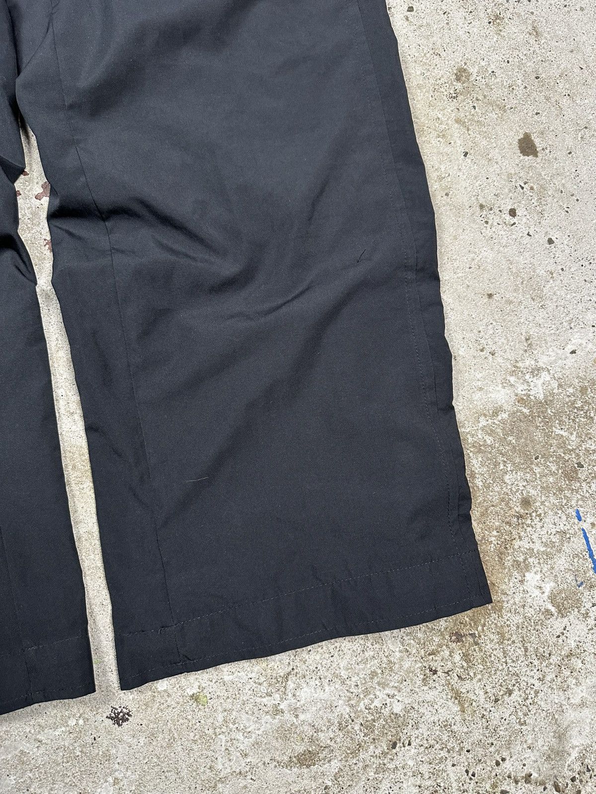 Nike Vintage Y2K Nike Baggy Black Track Pants Swoosh rare Size US 32 / EU 48 - 3 Thumbnail