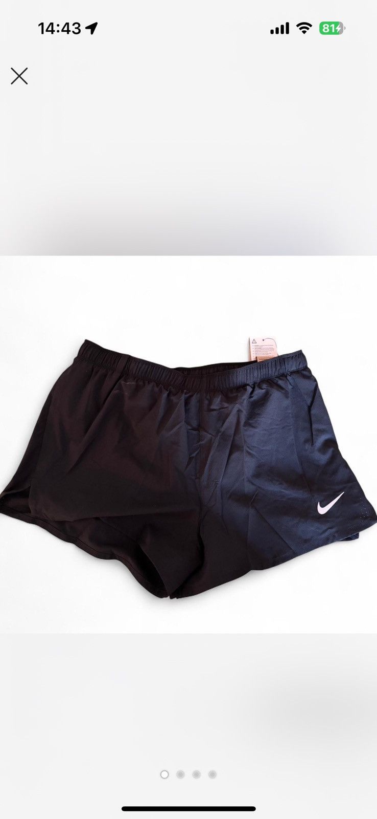 Nike Nike dri fit shorts black 3” Size US 44 / EU 60 - 1 Thumbnail