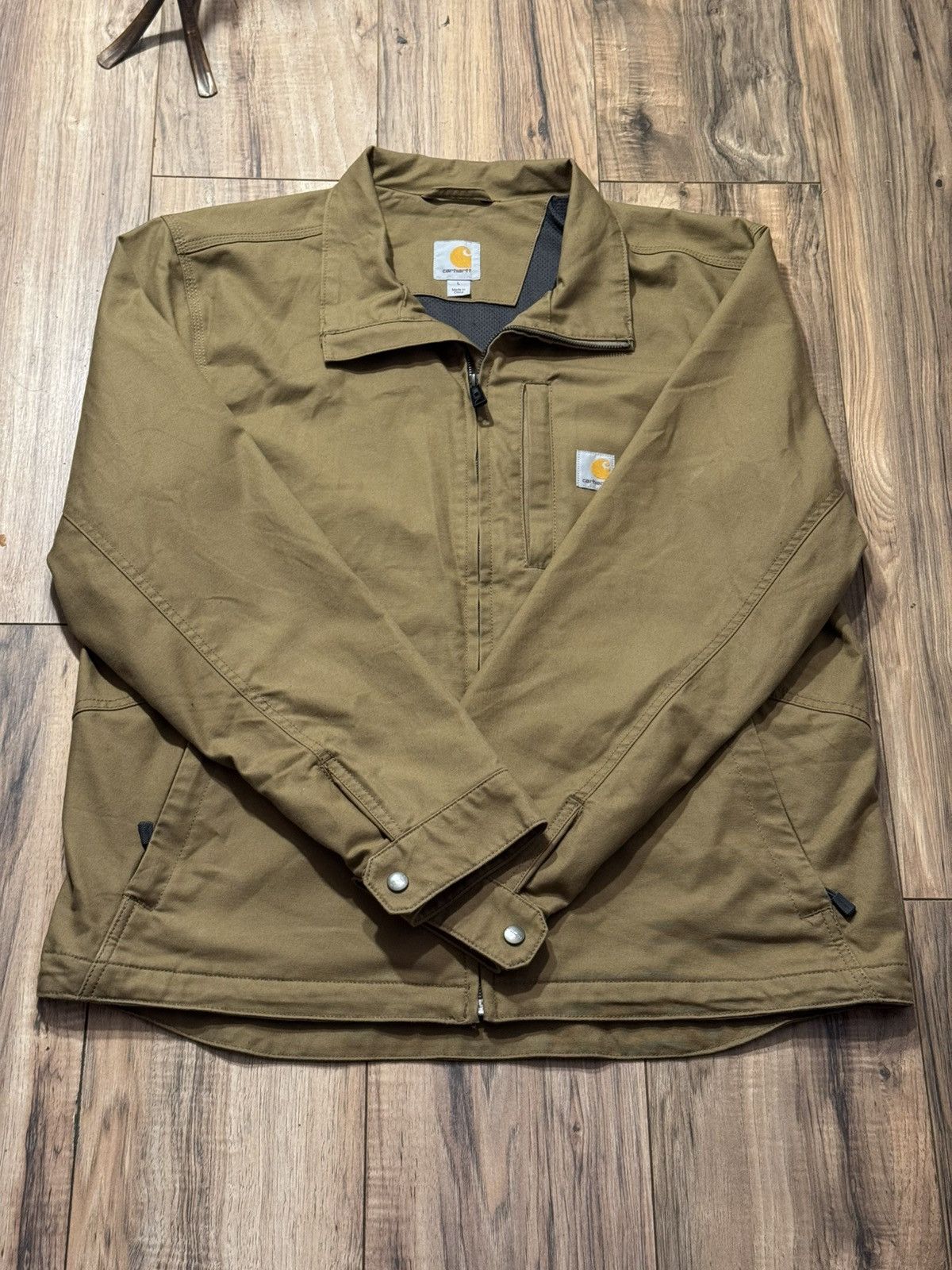Carhartt Vintage Carhartt Quick Duck Cryder Jacket Size US L / EU 52-54 / 3 - 1 Thumbnail