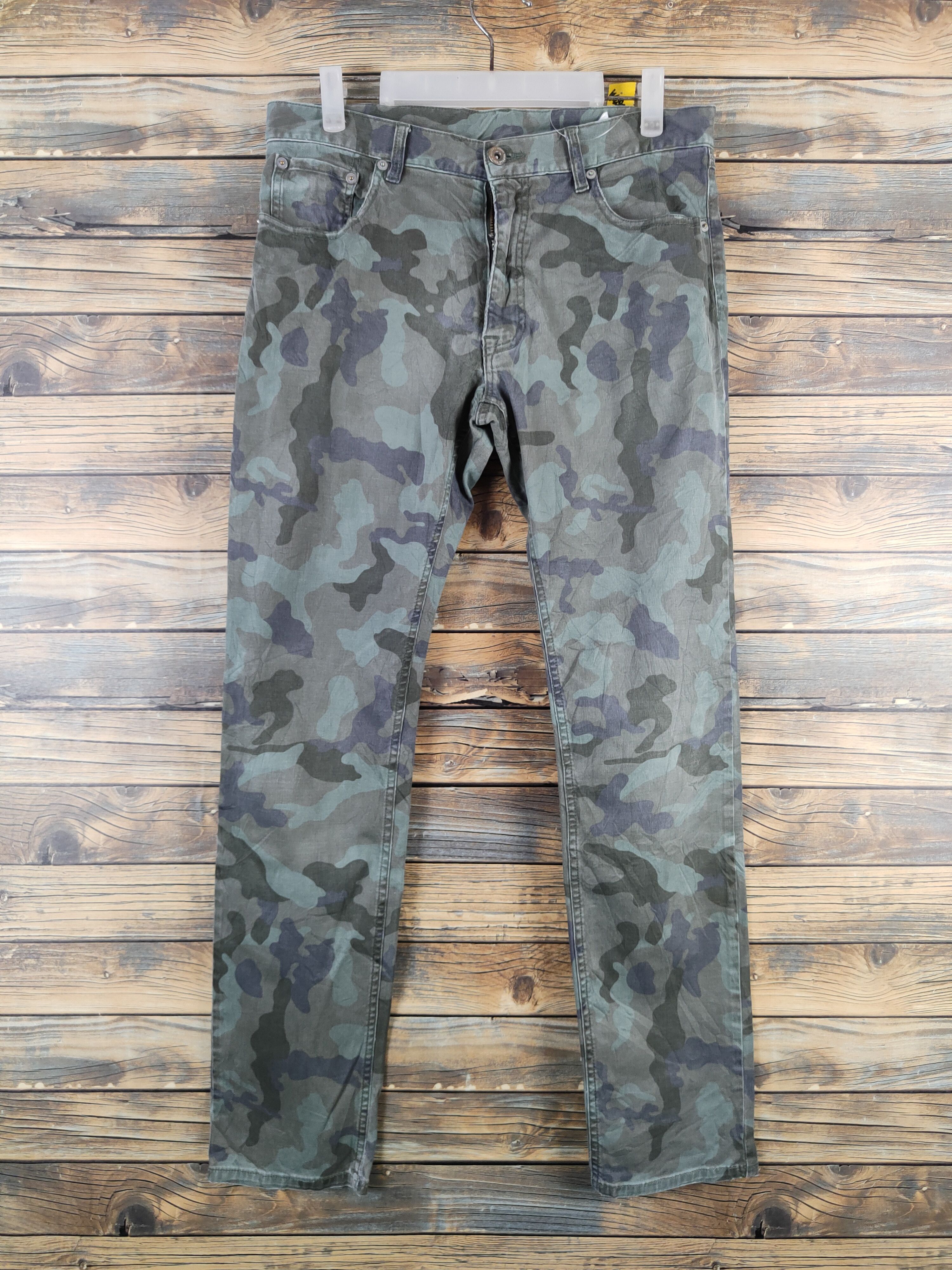 Global Work Global Work Camouflage Multipocket Casual Pants #W2204 Size US 31 - 1 Thumbnail