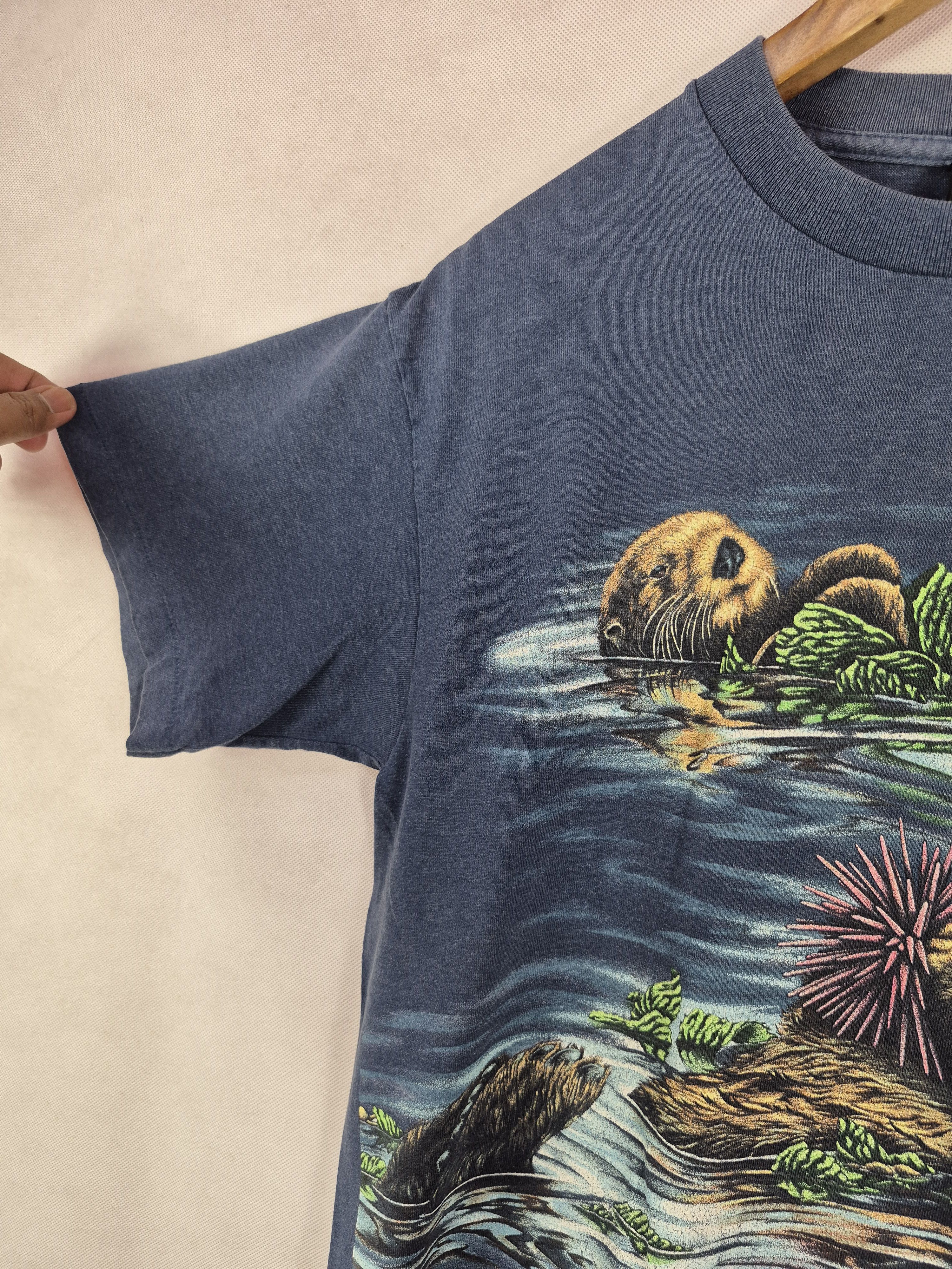Habitat 🔥 Vintage 90s Habitat Fullprint Tee Size US M / EU 48-50 / 2 - 5 Thumbnail