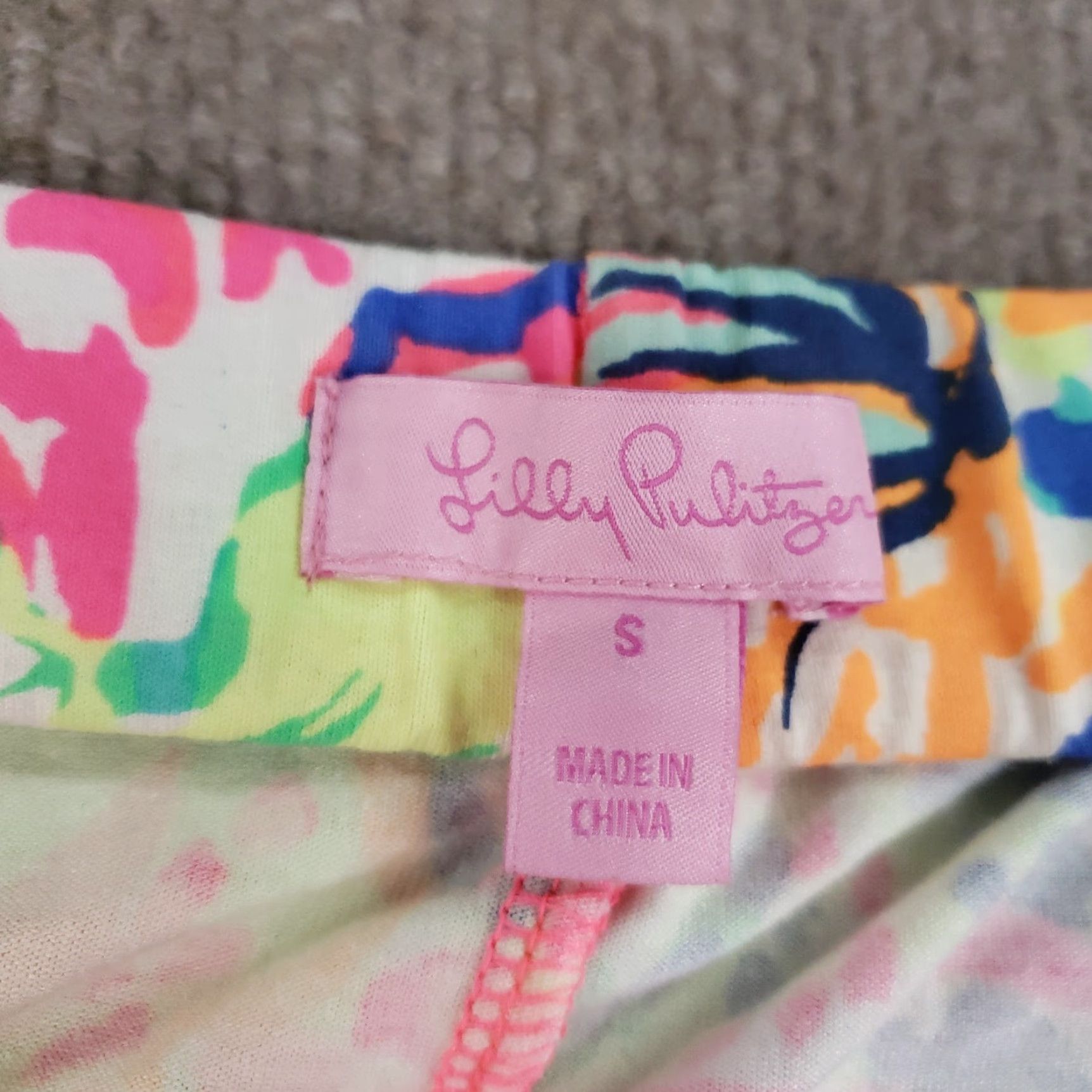 Lilly Pulitzer Lilly Pulitzer Laurana Dress Womens Small Pink Coral Reef Off Shoulder Seashell 3/4 Sleeve Shift Short Beach Tropical Floral Summer Combo Womens Size S / US 4 / IT 40 - 6 Thumbnail