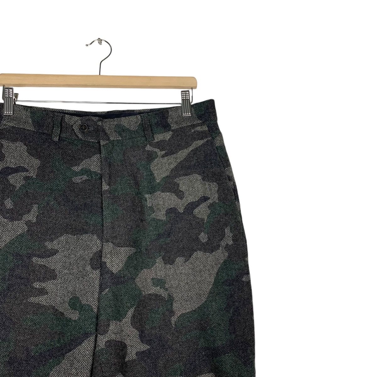 Global Work GLOBAL WORK Green Camo Casual Pant #1384-C63 Size US 34 / EU 50 - 5 Thumbnail
