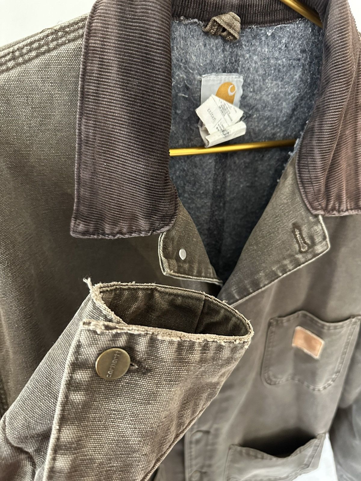 Carhartt × Vintage 🔥Vintage🔥90’s Carhartt Chore Coat C02CHT Size US XL / EU 56 / 4 - 8 Thumbnail
