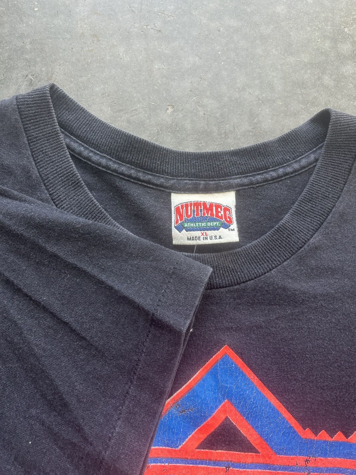 MLB × Nutmeg × Vintage Vintage 80s Nutmeg New York Yankees Graphic Tee Size US XL / EU 56 / 4 - 5 Thumbnail