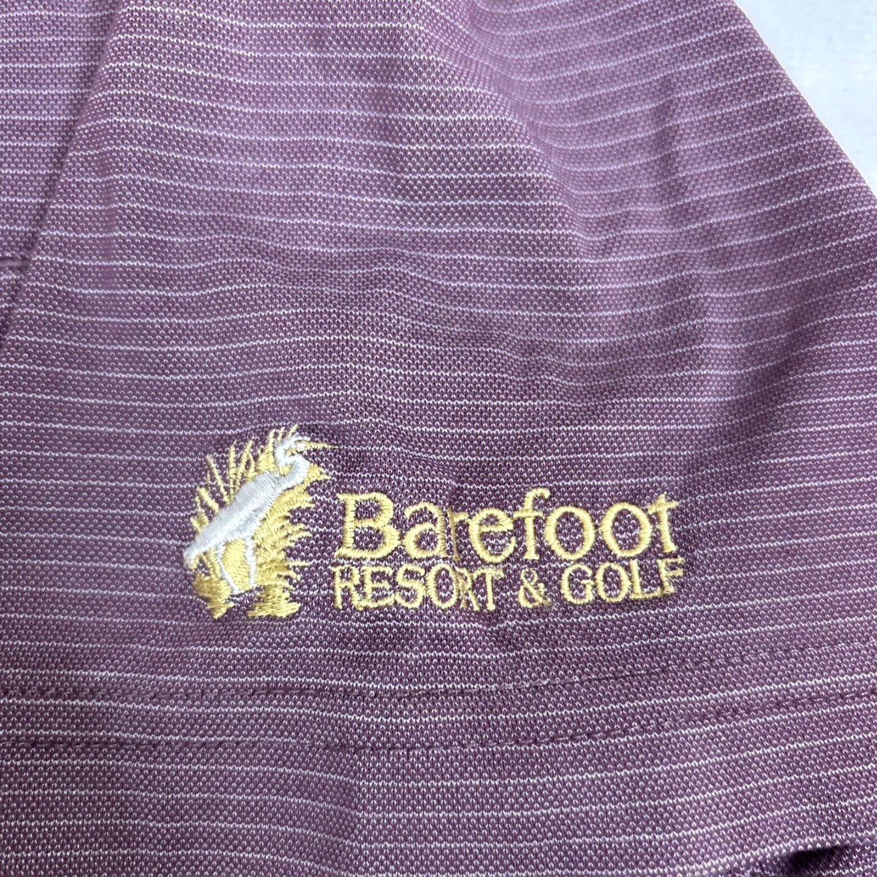 TravisMathew Travis Mathew Men’s Golf Polo Shirt M Short Sleeve Purple Barefoot Golf Size US M / EU 48-50 / 2 - 4 Thumbnail