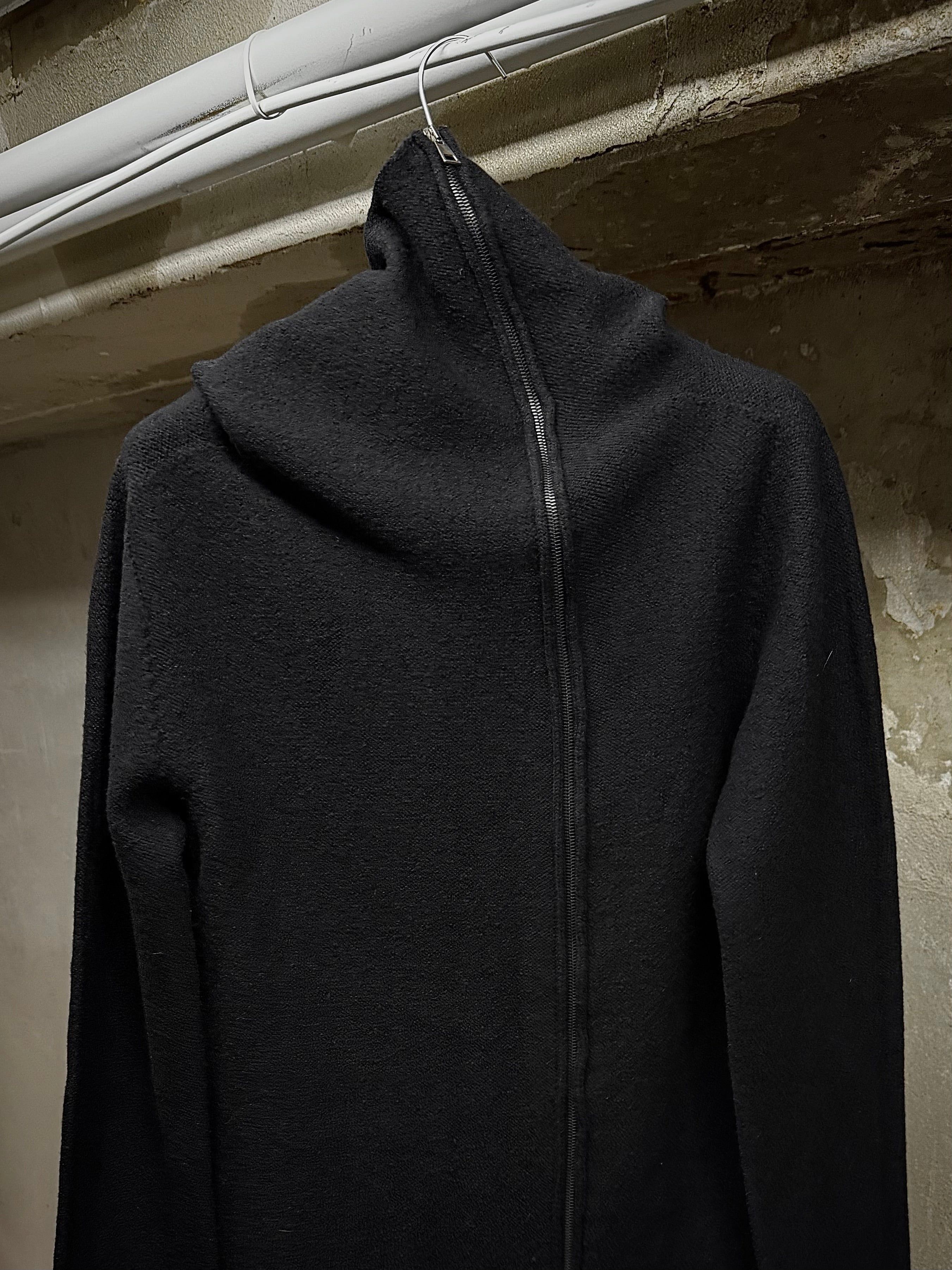 MD75 MD75 Asymmetric Funnel Neck Zip Up Wool Knit Sweater Size US S / EU 44-46 / 1 - 2 Thumbnail