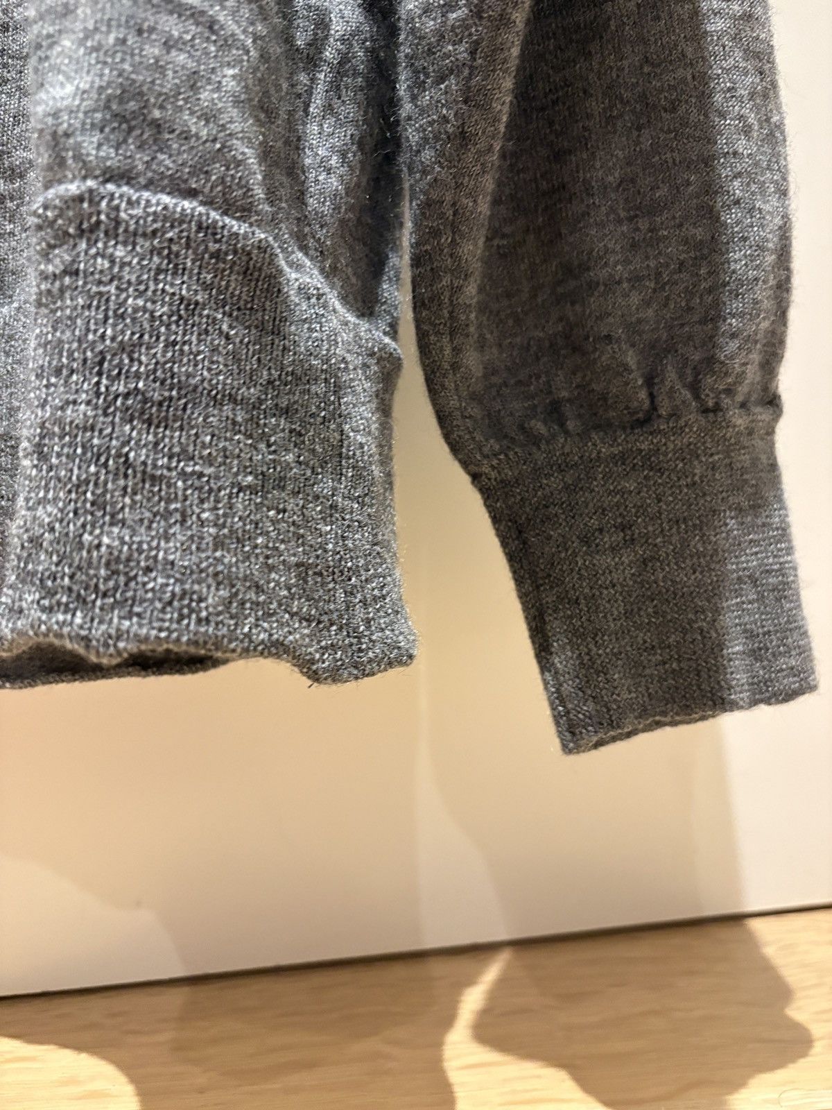 Comme des Garcons Homme Comme des Garcons homme 90s grey sweater Size US M / EU 48-50 / 2 - 5 Thumbnail