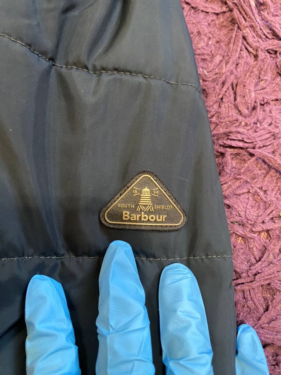 Barbour Vintage Barbour Puffer Light Jacket Size 8 Size M / US 6-8 / IT 42-44 - 3 Thumbnail