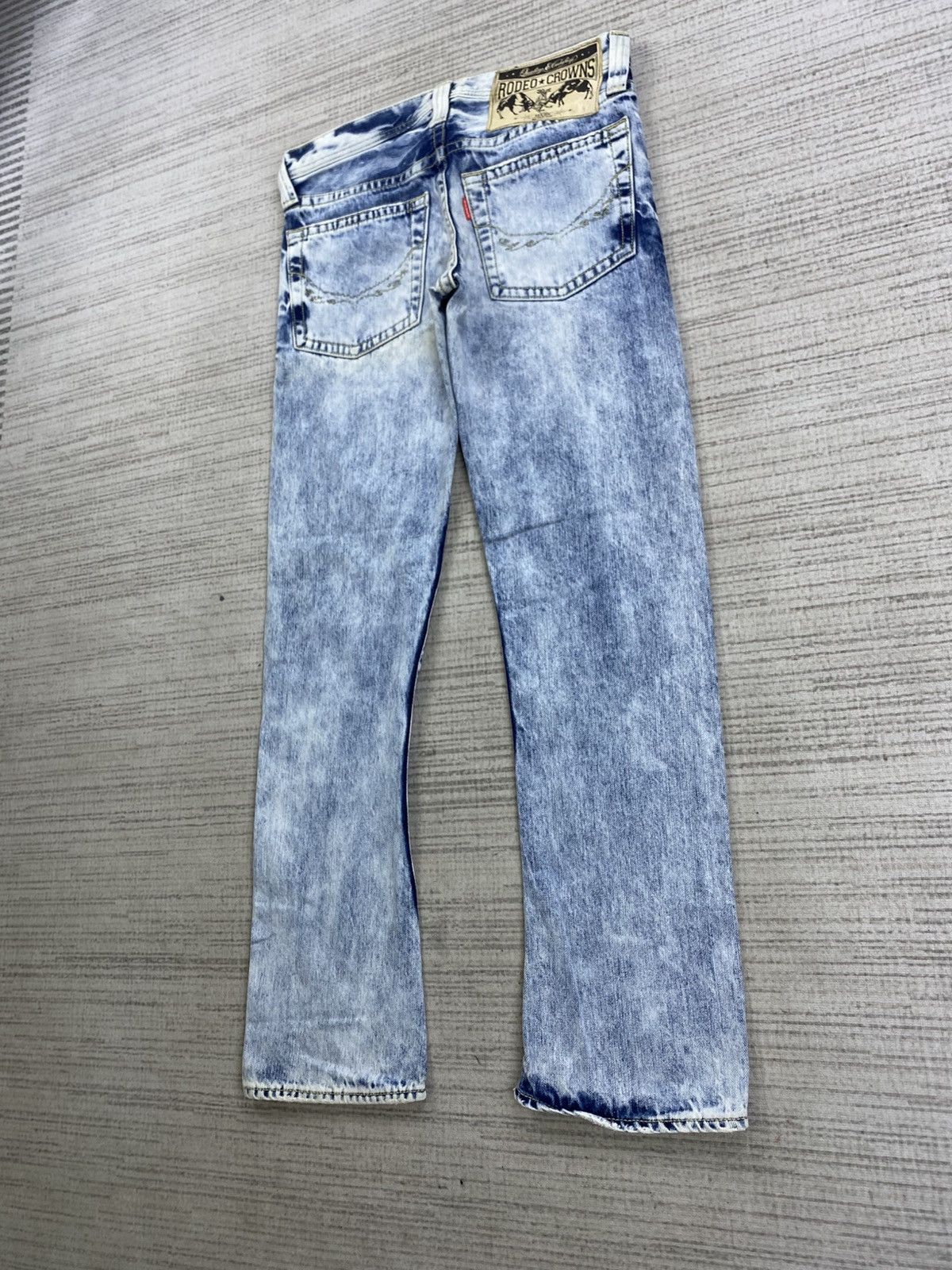 If Six Was Nine × Japanese Brand × Vintage Vintage Rodeo Crown Wash Blue Jeans Pants Size US 31 - 7 Thumbnail