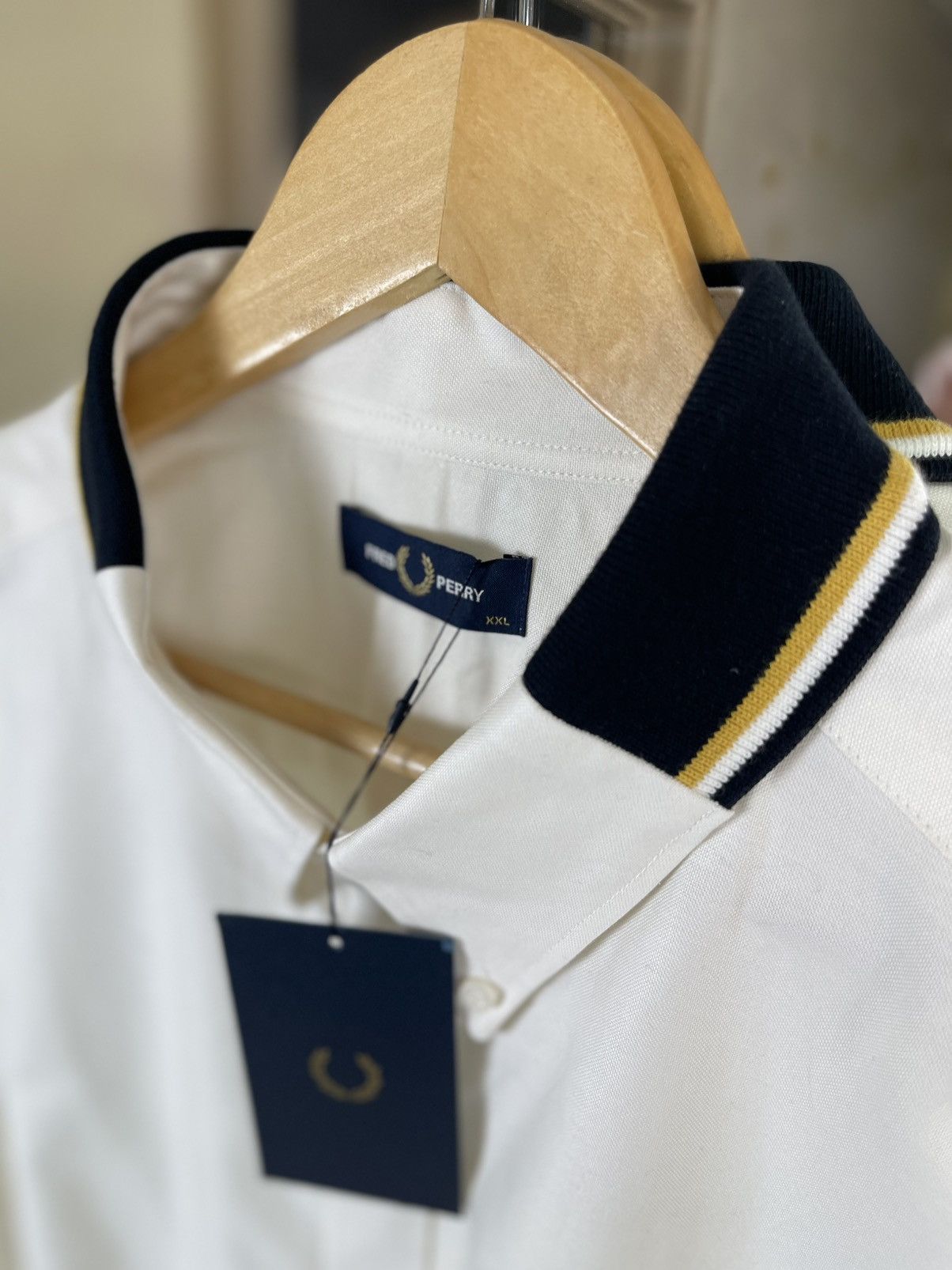 Fred Perry Fred Perry Oxford Shirt / Twin Tipped Bomber Collar Size US XXL / EU 58 / 5 - 4 Thumbnail