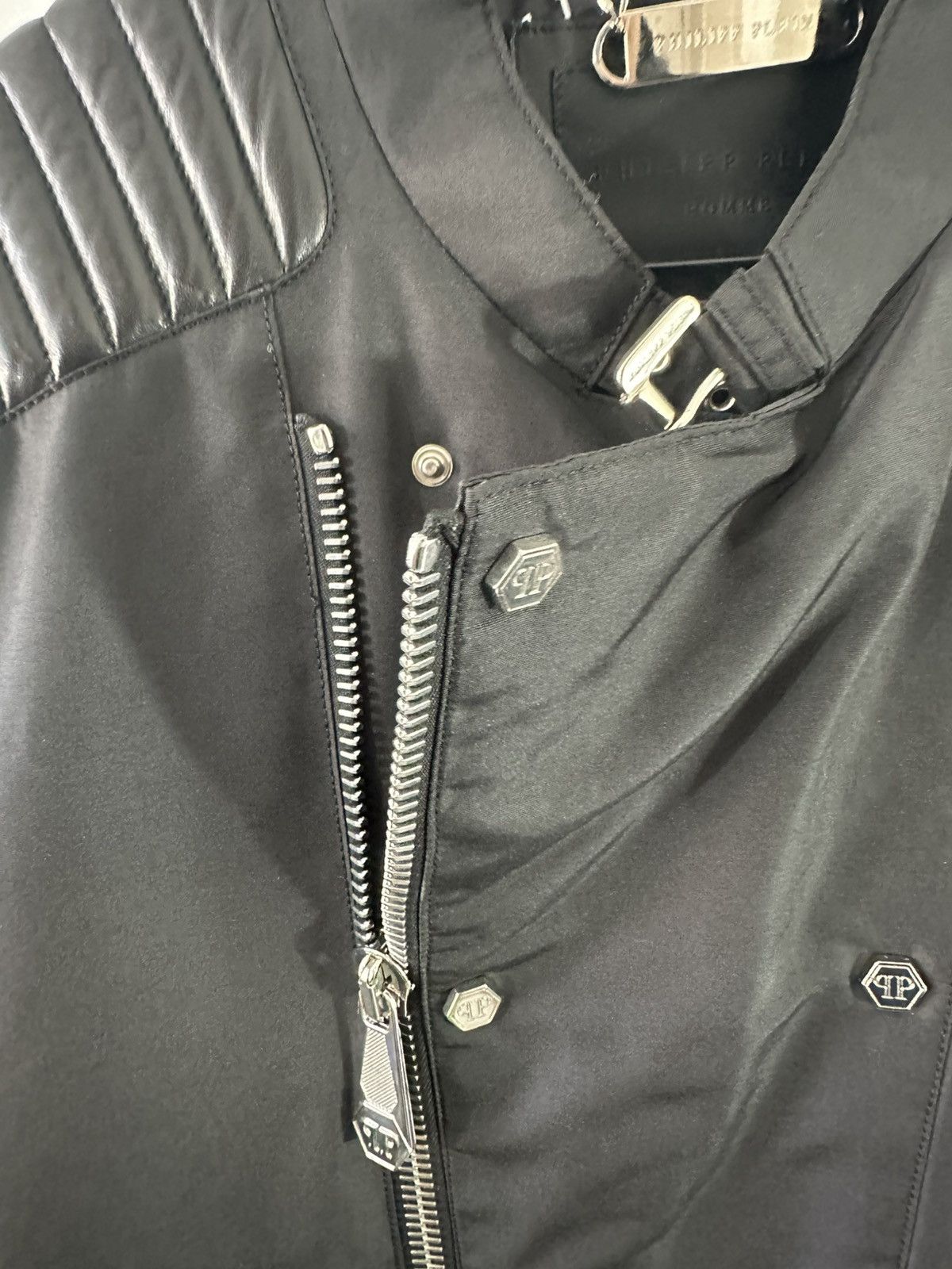 Philipp Plein Philipp Plein Biker Jacket Size US L / EU 52-54 / 3 - 9 Thumbnail