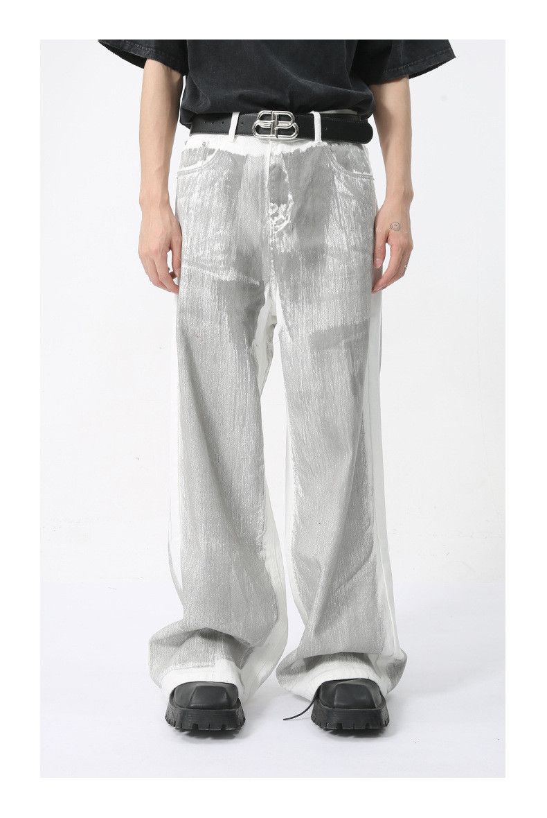 Japanese Brand × Jean Street trend tie-dye jeans casual Size US 32 / EU 48 - 1 Thumbnail
