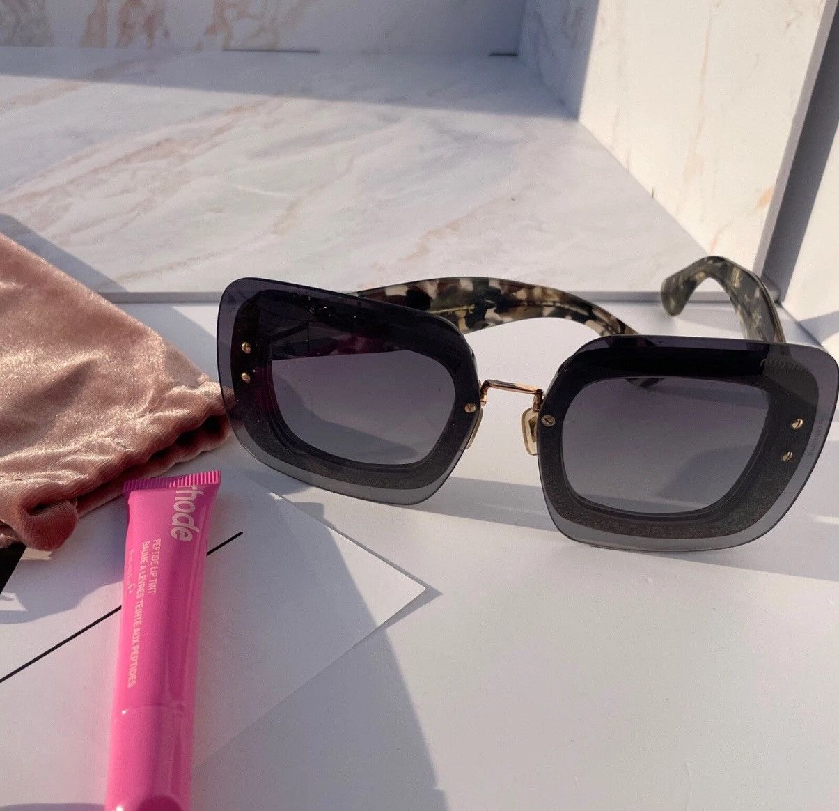 Miu Miu Miu miu sunglasses SMU01R Size ONE SIZE - 11 Thumbnail